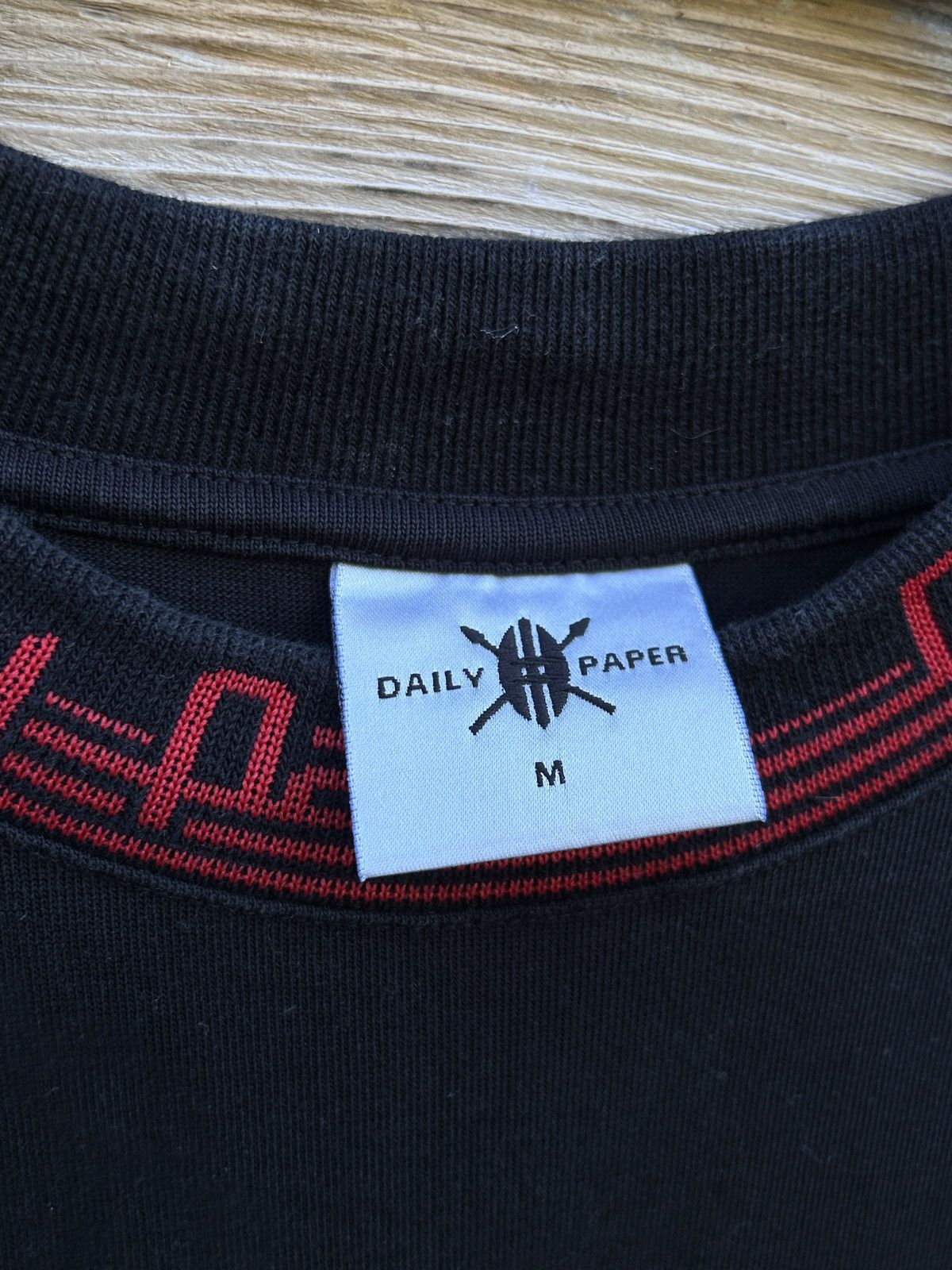 Daily Paper Daily Paper Neck Inscription Logo Like Acne Studios T-Shirt Size US M / EU 48-50 / 2 - 6 Thumbnail