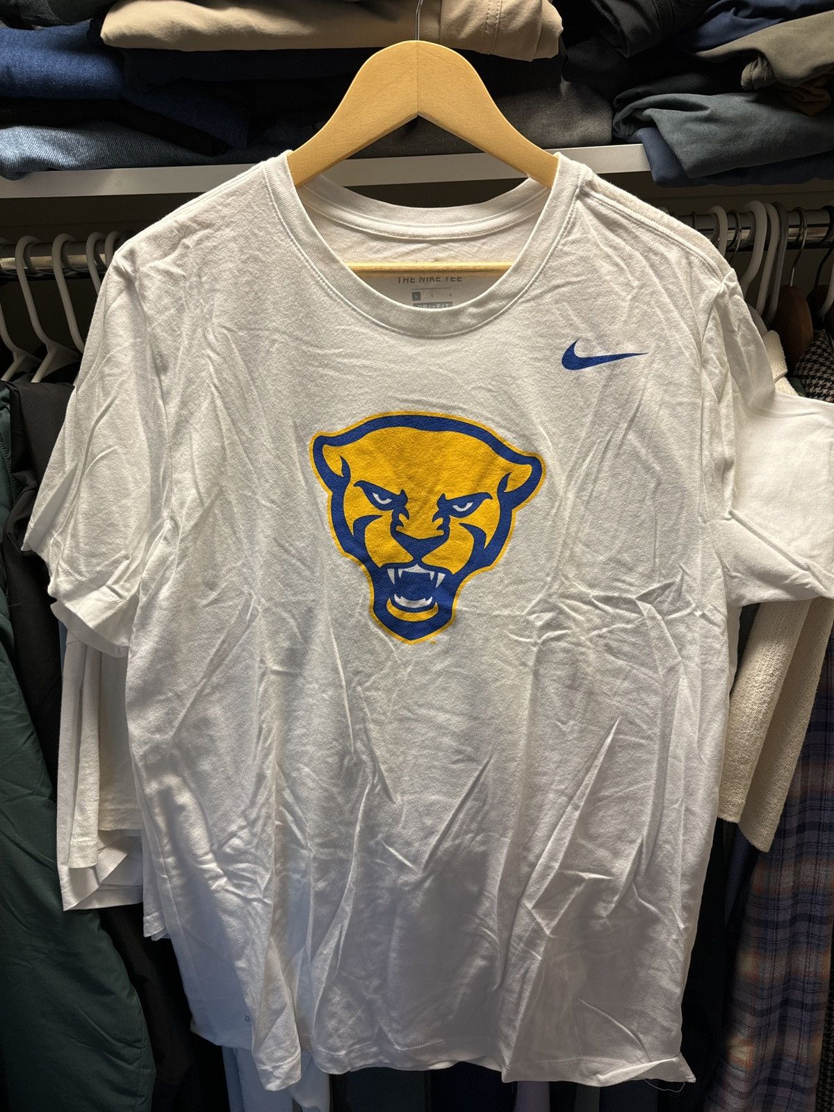 Nike Pitt Panthers T Shirt Size US L / EU 52-54 / 3 - 1 Thumbnail