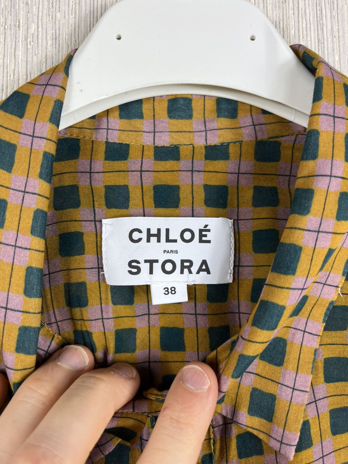 Chloe × Designer Chloé Stora Paris patterned button up shirt full print chloe Size S / US 4 / IT 40 - 10 Thumbnail