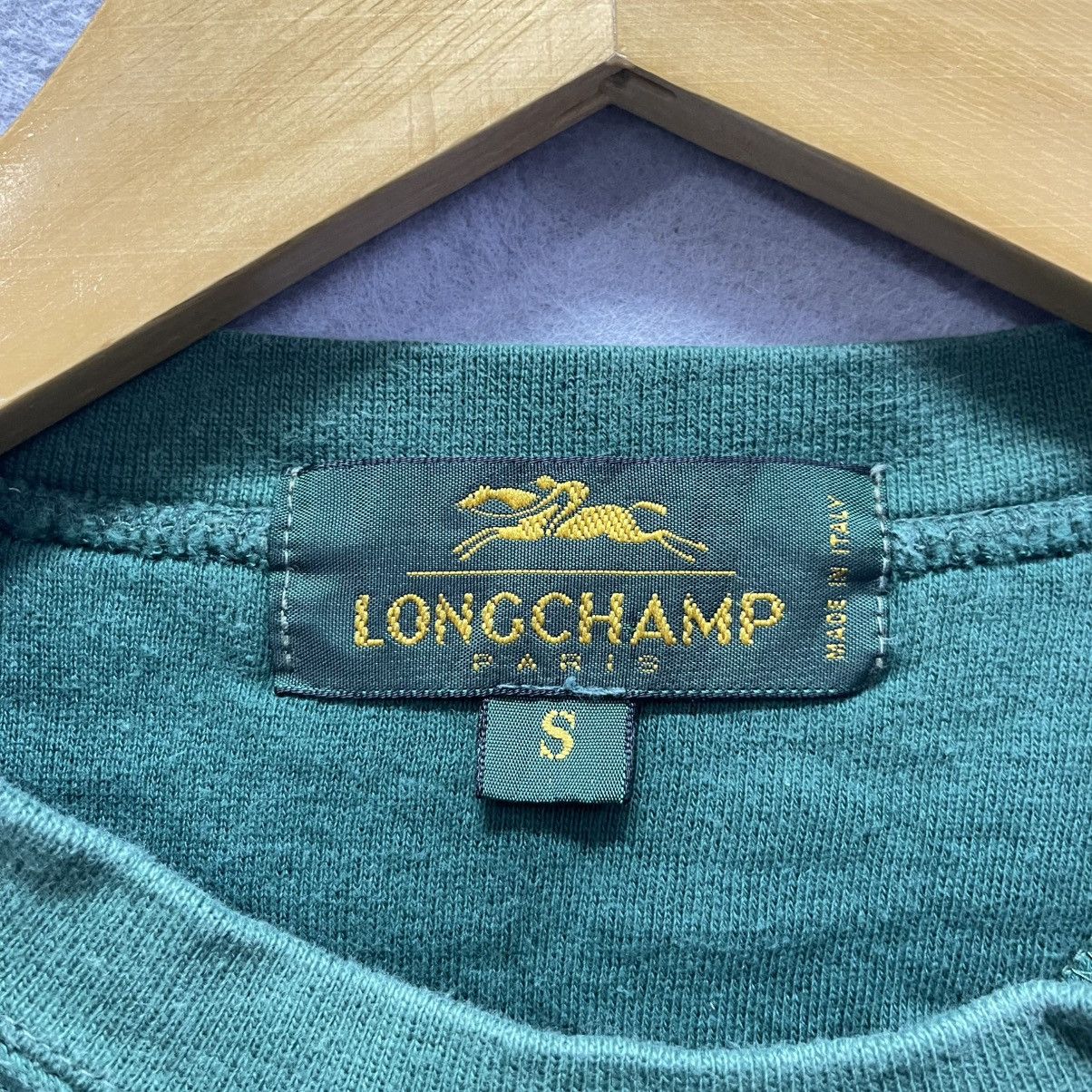 Longchamp Vintage Longchamp Paris Embroidered Sweatshirt Size US S / EU 44-46 / 1 - 7 Thumbnail