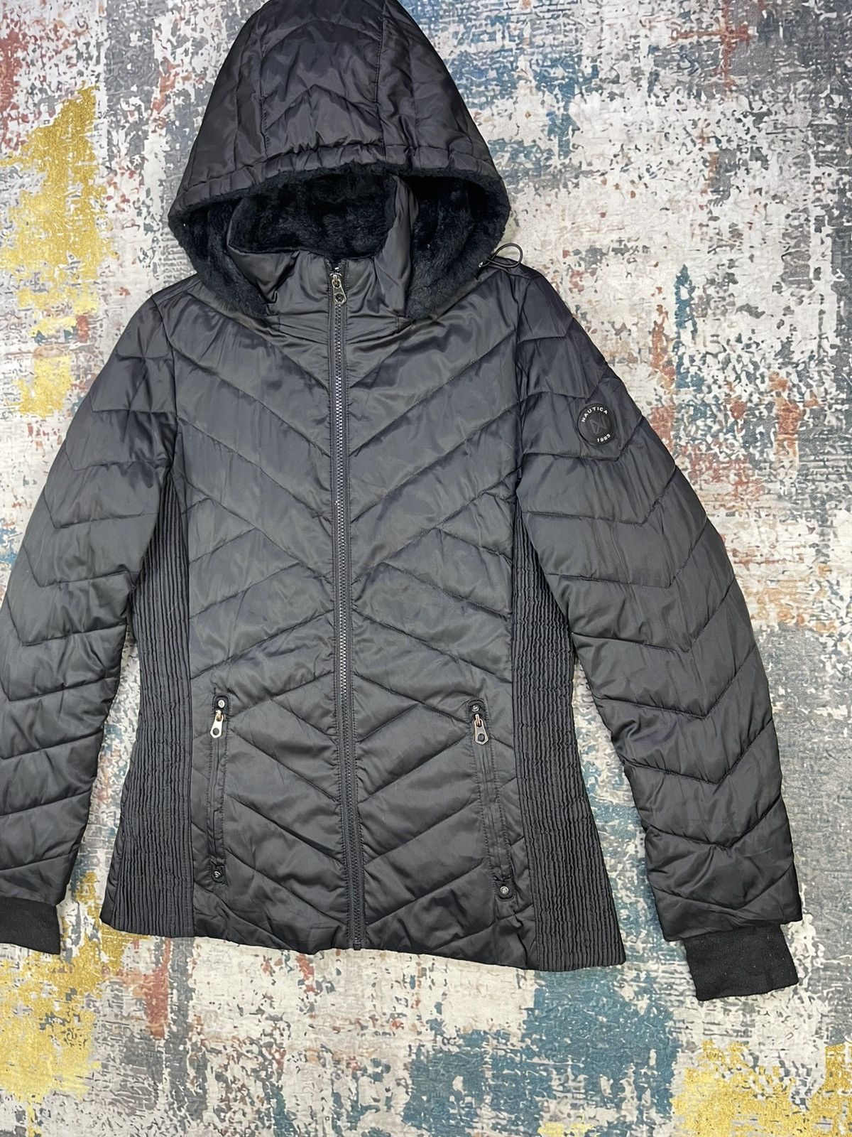 Nautica Nautica Water Resistance Quilted Puffer Jacket Size M / US 6-8 / IT 42-44 - 5 Thumbnail