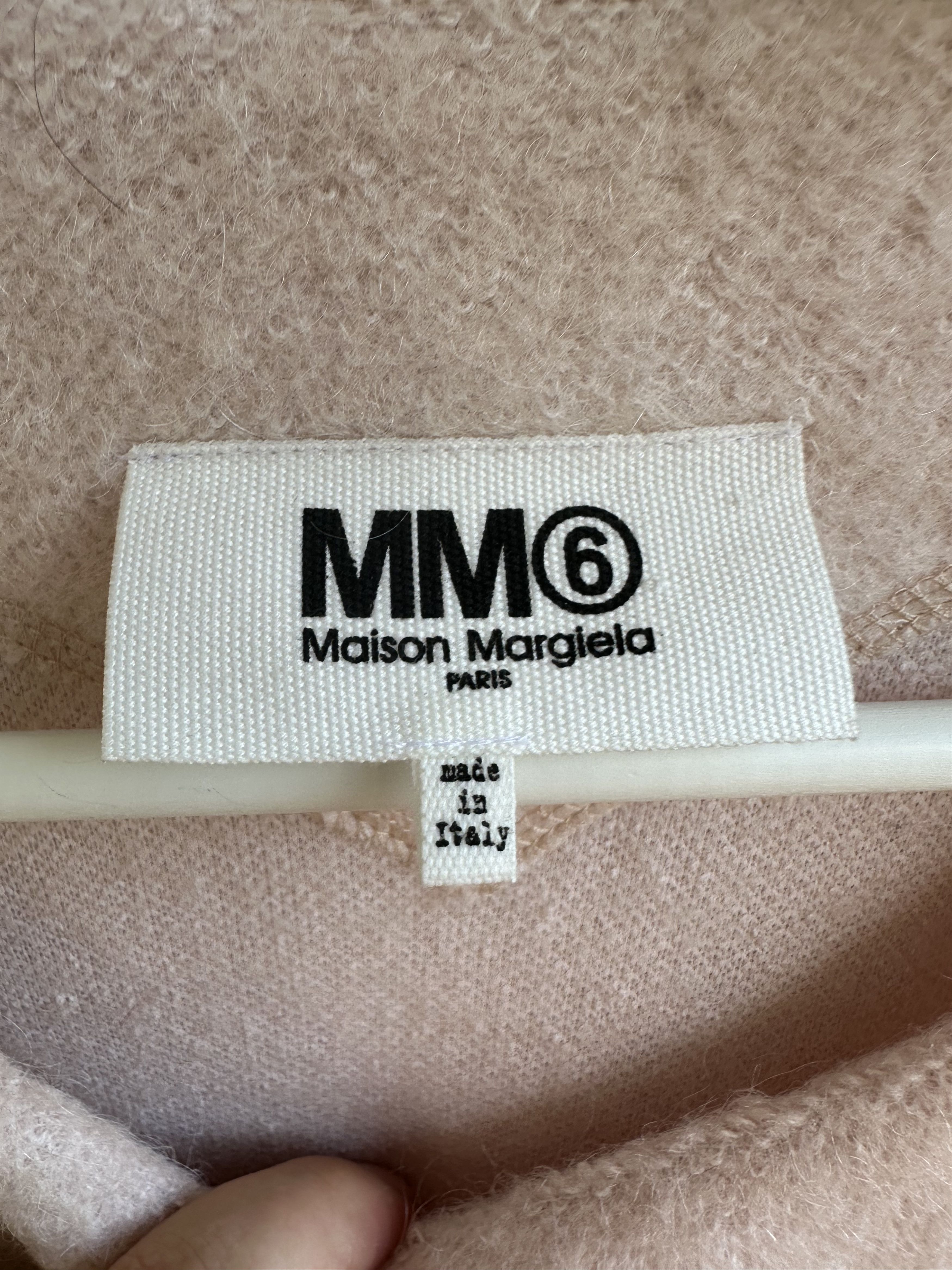 Maison Margiela mohair blend fuzzy knit sweater Size S / US 4 / IT 40 - 4 Thumbnail