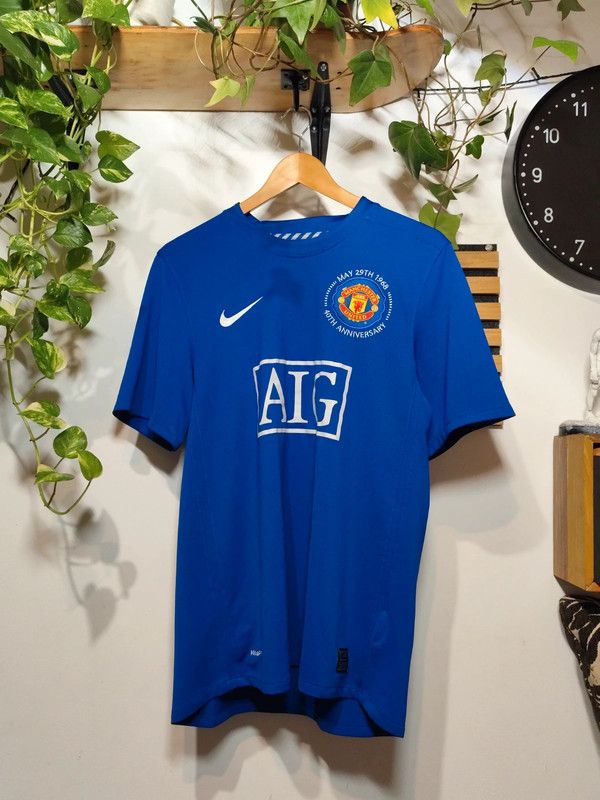 Nike Nike Manchester United 2008/2009 Away Kit Size US M / EU 48-50 / 2 - 1 Thumbnail