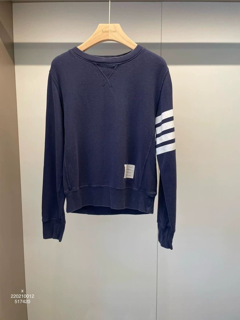 Thom Browne Thom Browne Dark blue cotton long sleeves Size US XS / EU 42 / 0 - 1 Thumbnail
