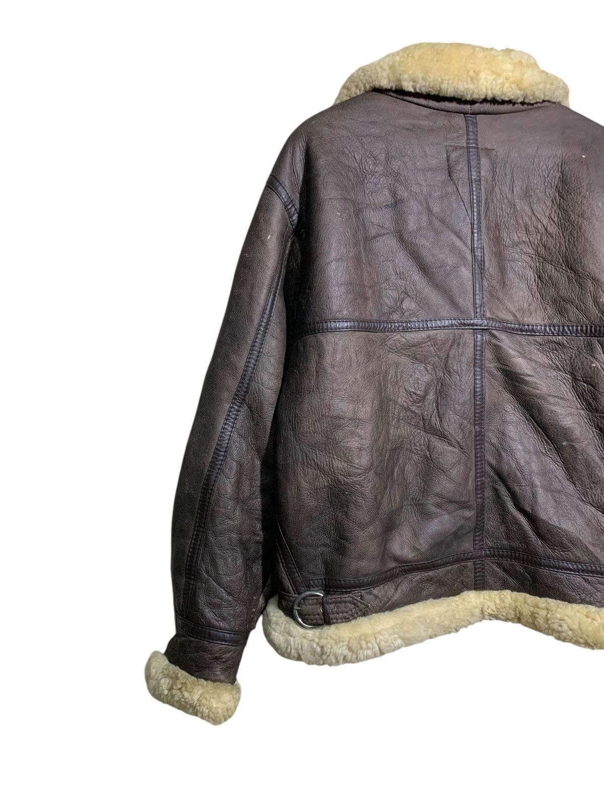Other 🔥SHEEPSKIN LEATHER JACKETS TYPE B3 AVIATION Size US L / EU 52-54 / 3 - 6 Thumbnail