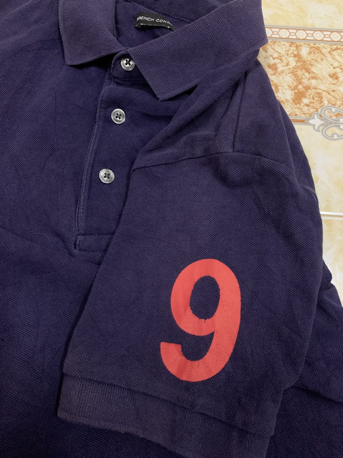 French Connection FCUK polo number Backprint Size US M / EU 48-50 / 2 - 8 Thumbnail
