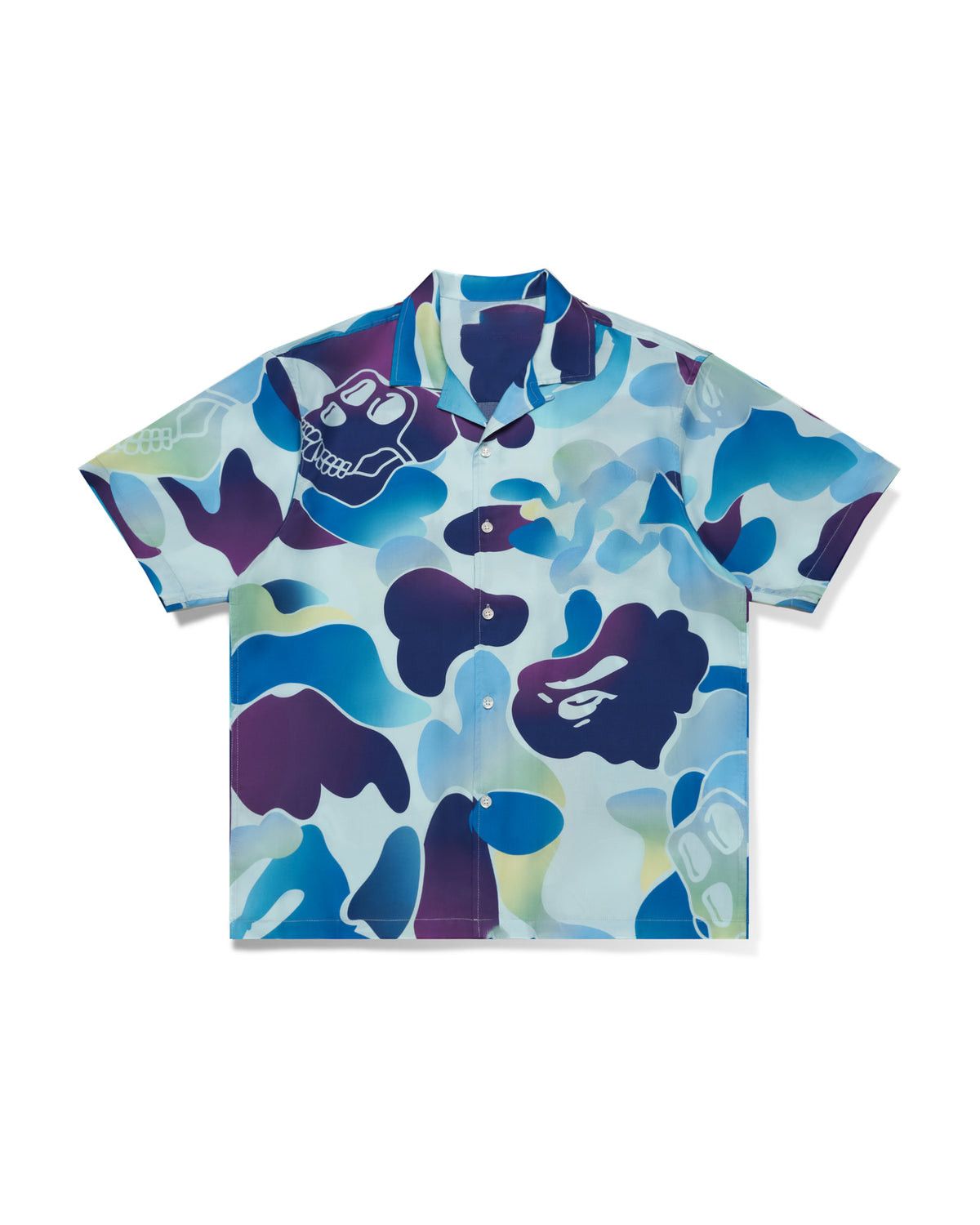 Designer Men's Blue Hawaiian Shirt Size US M / EU 48-50 / 2 - 1 Thumbnail