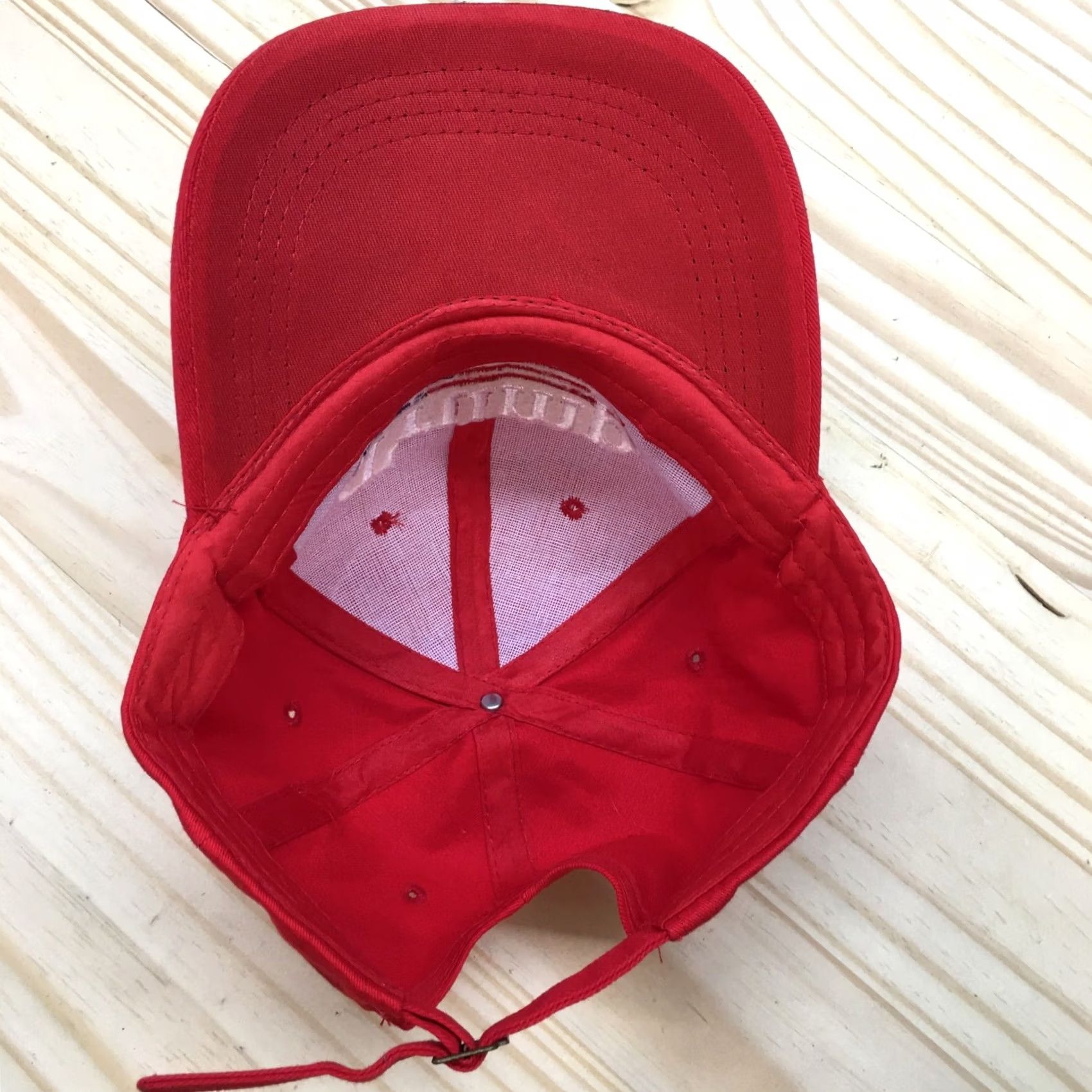 Logo 7 Trump 2020 Baseball Cap Mens Red OS Adjustable Curved Brim Embroidered Logo Size ONE SIZE - 7 Thumbnail