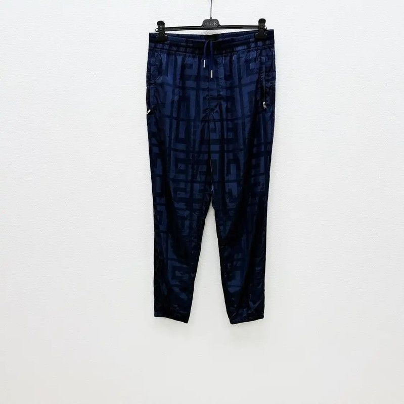 Givenchy Givenchy Navy Casual Pants for Men 0089 Size US 34 / EU 50 - 1 Thumbnail