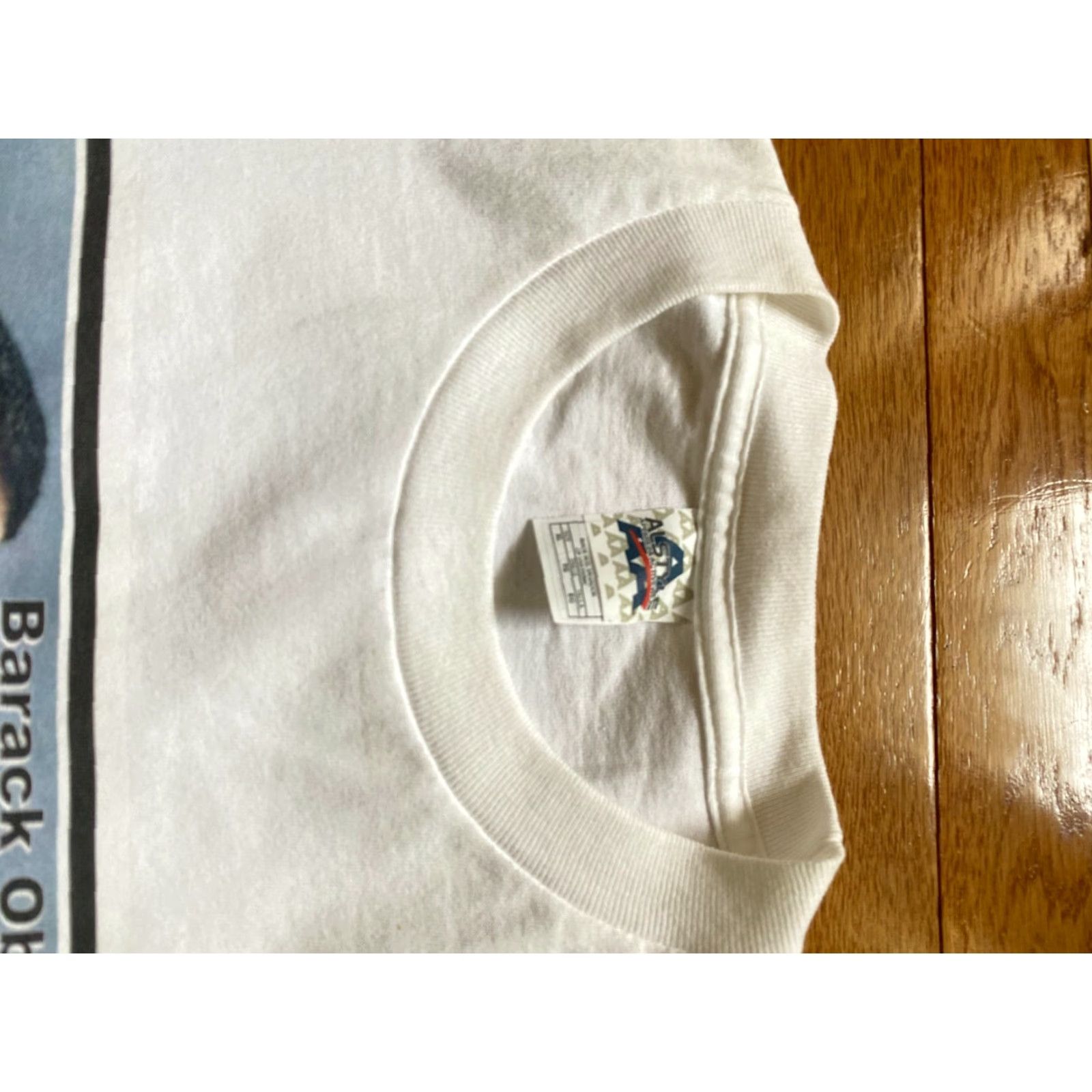 Vintage VINTAGE Barack Obama Graphic Tee T-Shirt XXL Men Black 100% Cotton Alstyle Short Sleeve Crew Neck Graphic Double Sided Mens Size XX L Size US XXL / EU 58 / 5 - 4 Thumbnail