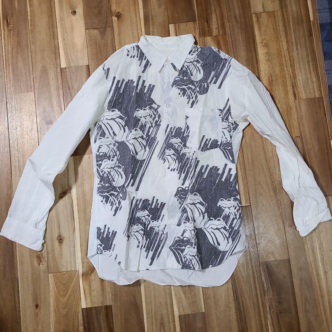 Comme des Garcons × Comme des Garcons Homme Plus SS06 Rolling Stones Shirt Size US S / EU 44-46 / 1 - 1 Thumbnail