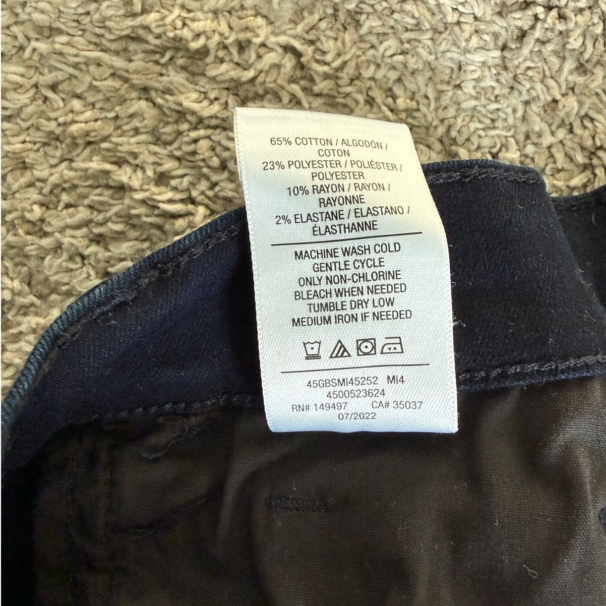 Joe's Women's Joe's Skinny Jeans Dark Wash High Rise 24 Size 24" / US 00 / IT 34 - 4 Thumbnail