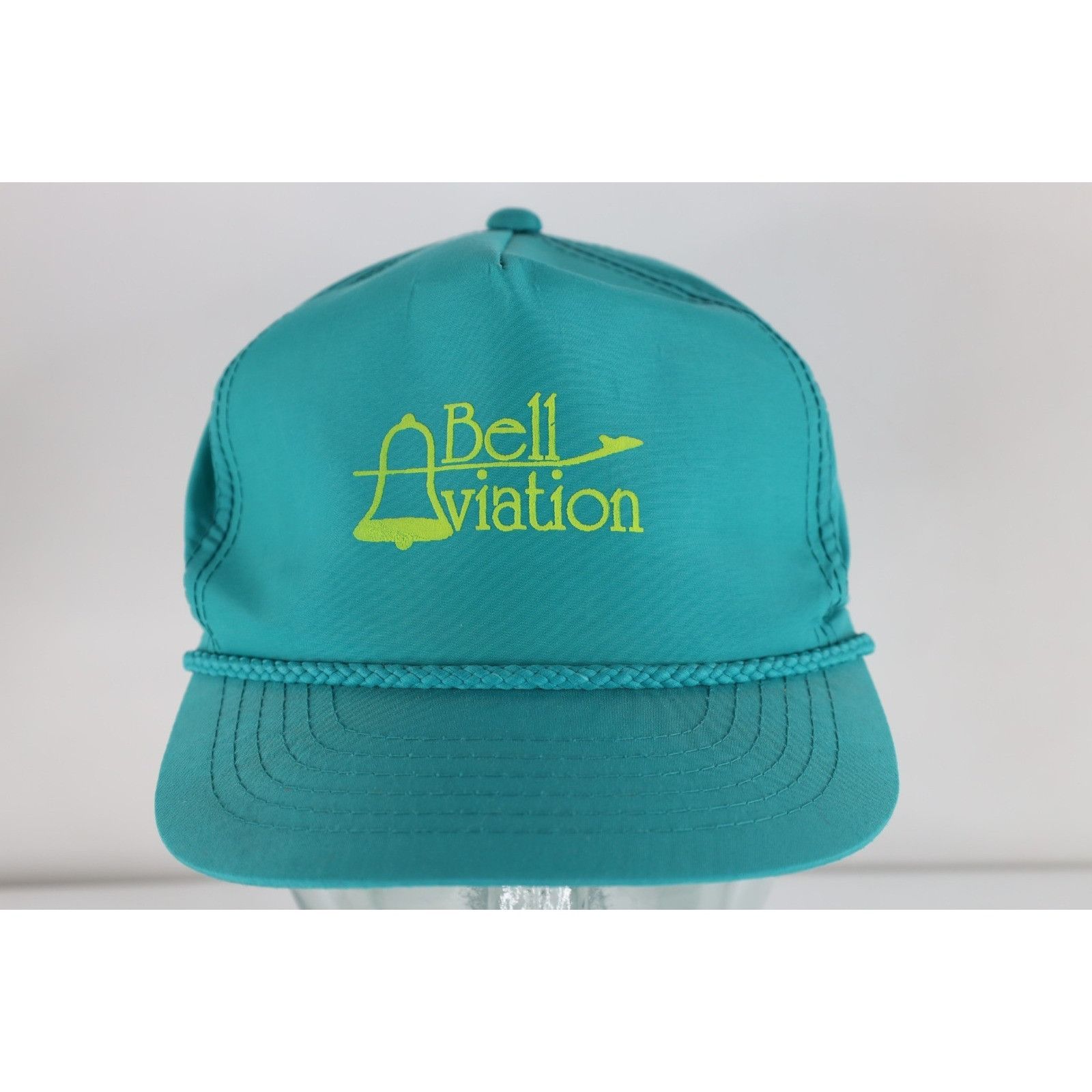 Vintage Vintage 80s 90s Bell Aviation Airplane Flying Snapback Hat Size ONE SIZE - 1 Thumbnail