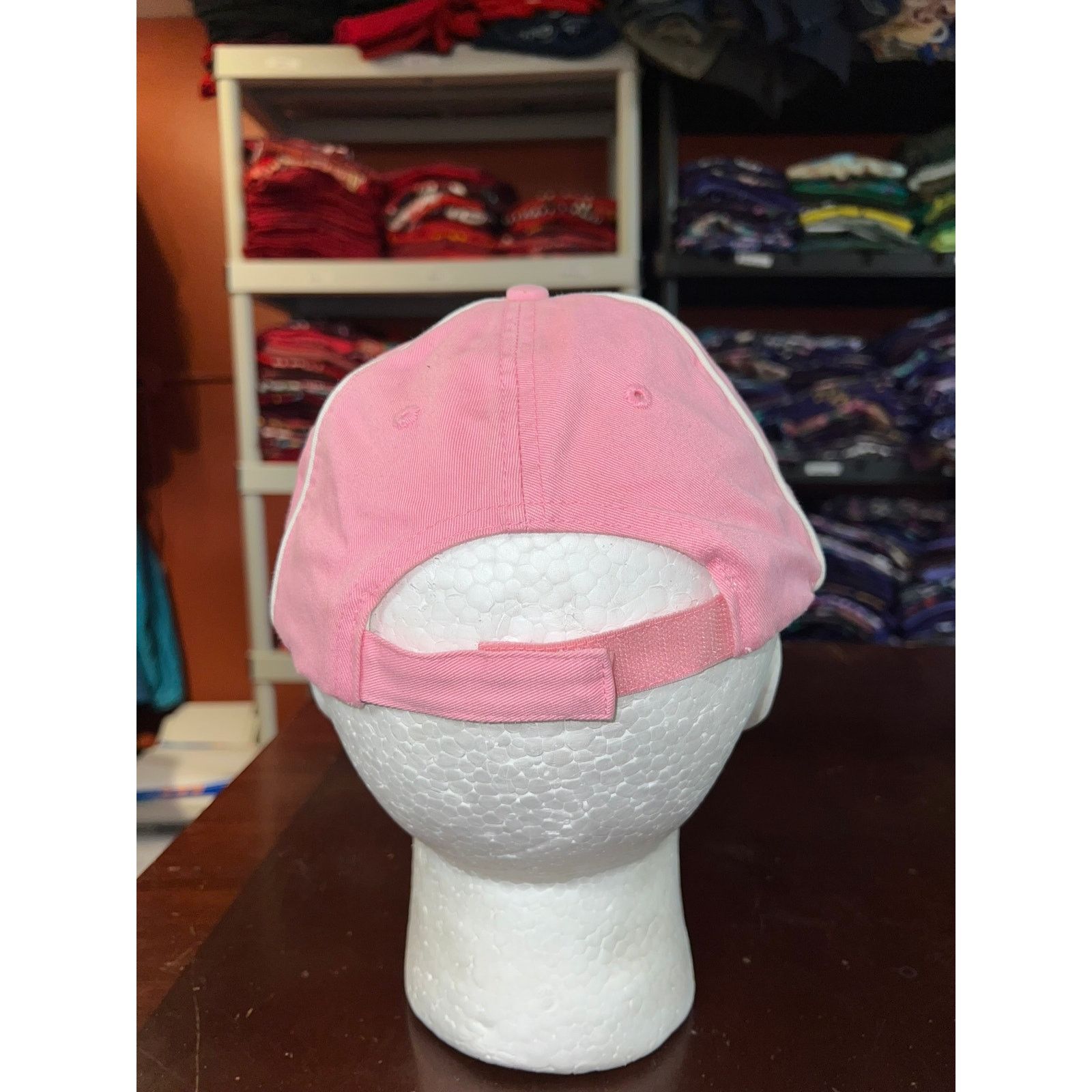 Vintage Kenworth Hat Pink White Cap Headwear Size ONE SIZE - 4 Thumbnail