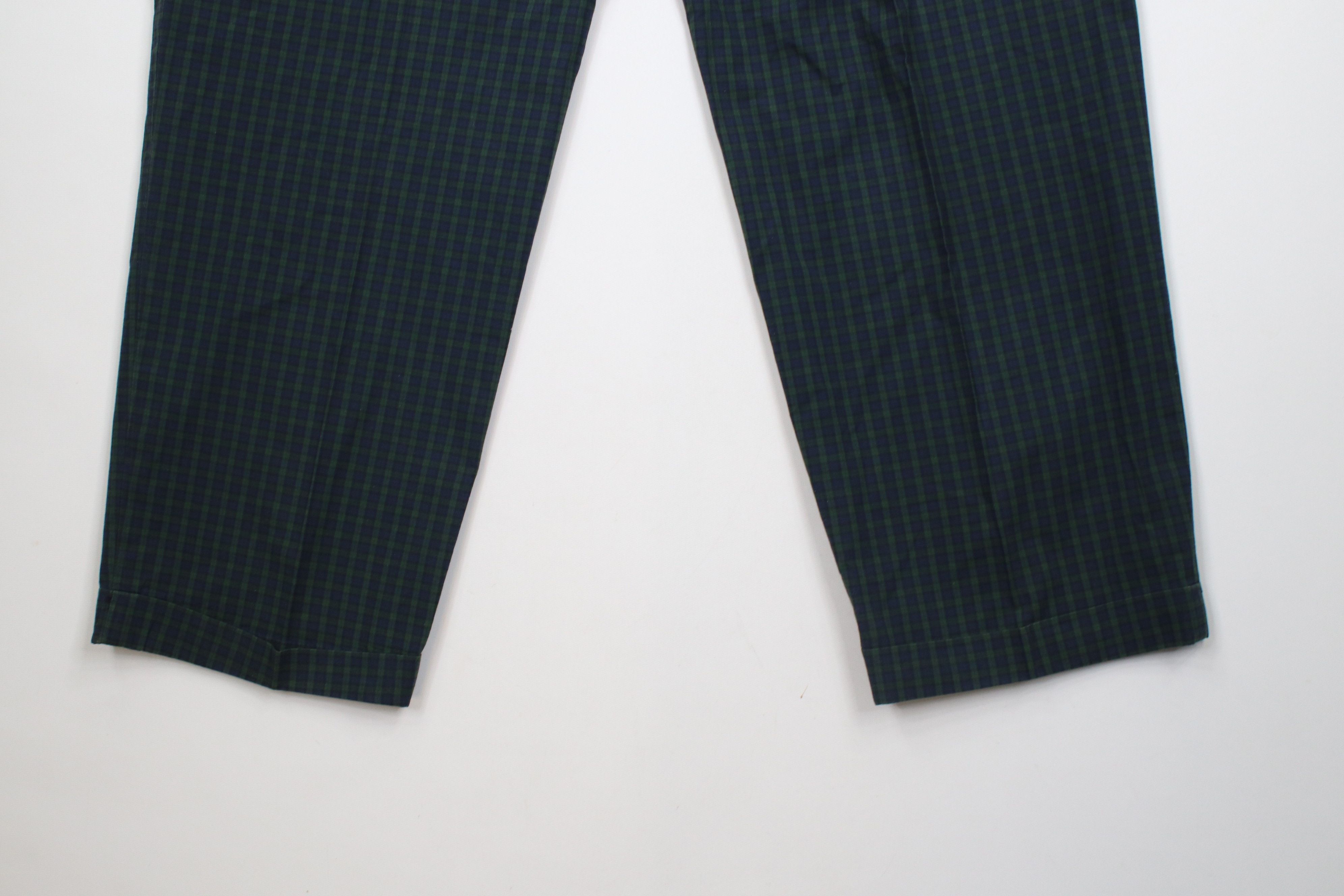 Tommy Hilfiger × Vintage Vintage 90s Tommy Hilfiger Wide Leg Chino Pants Plaid Size US 30 / EU 46 - 13 Thumbnail