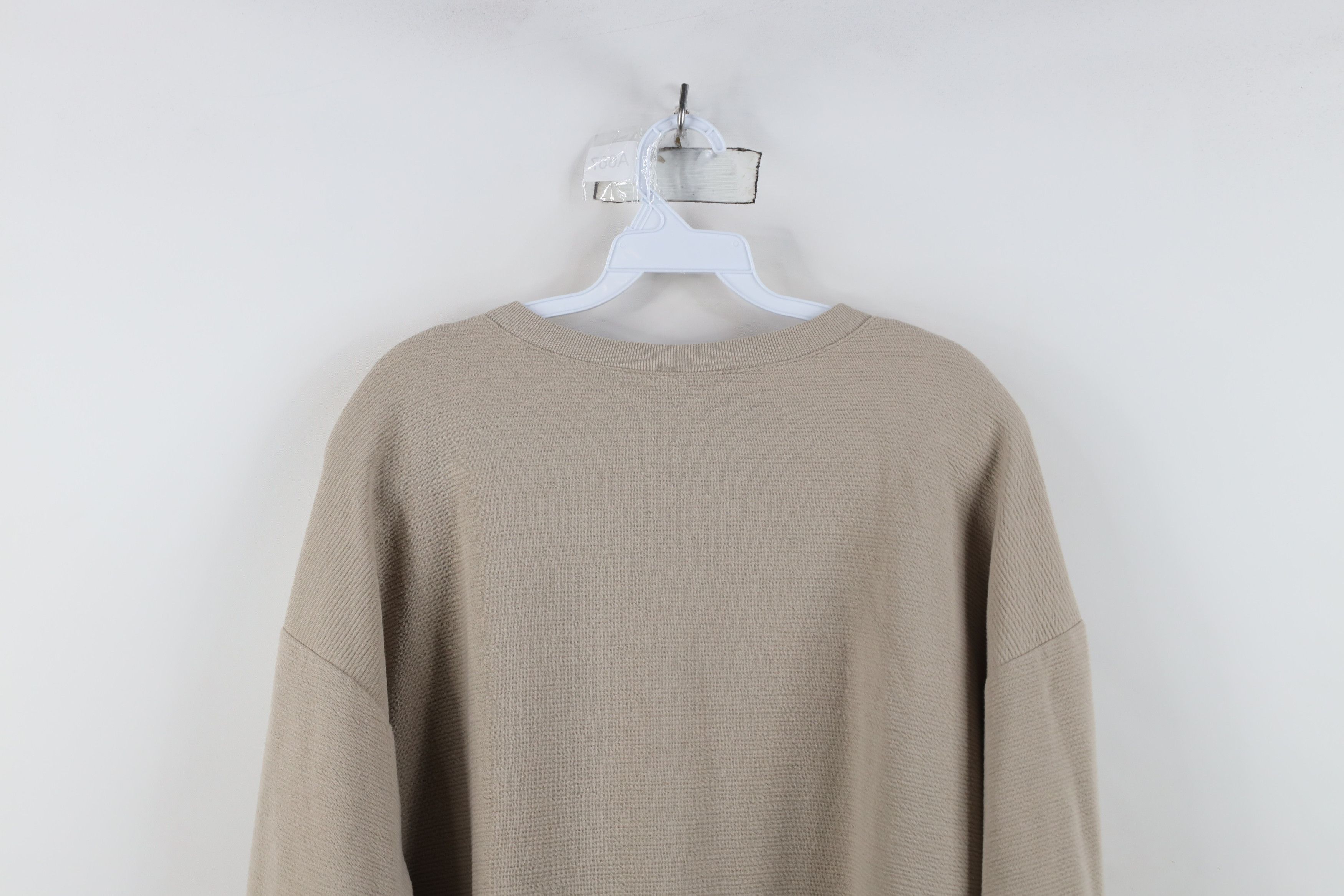Vintage Vintage 90s Streetwear Butterfly Flower Sweatshirt Beige Size M / US 6-8 / IT 42-44 - 14 Thumbnail
