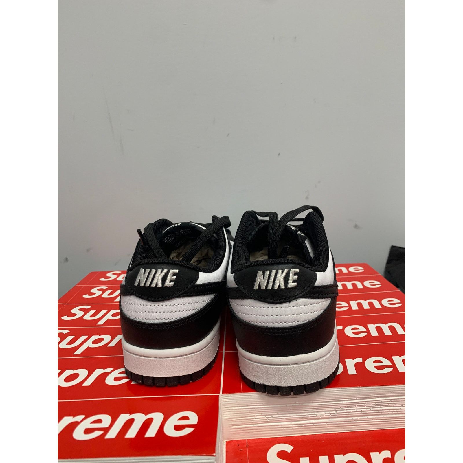Nike Nike Dunk Low Retro White Black Panda Size 11 NEW SHIPS NOW Size US 11 / EU 44 - 3 Thumbnail