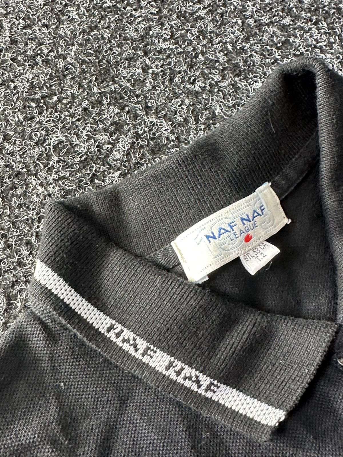 Designer × Issey Miyake × Vintage VTG 90s NAF NAF France tank polo Womens Avant-garde Y2k rare Size M / US 6-8 / IT 42-44 - 4 Thumbnail