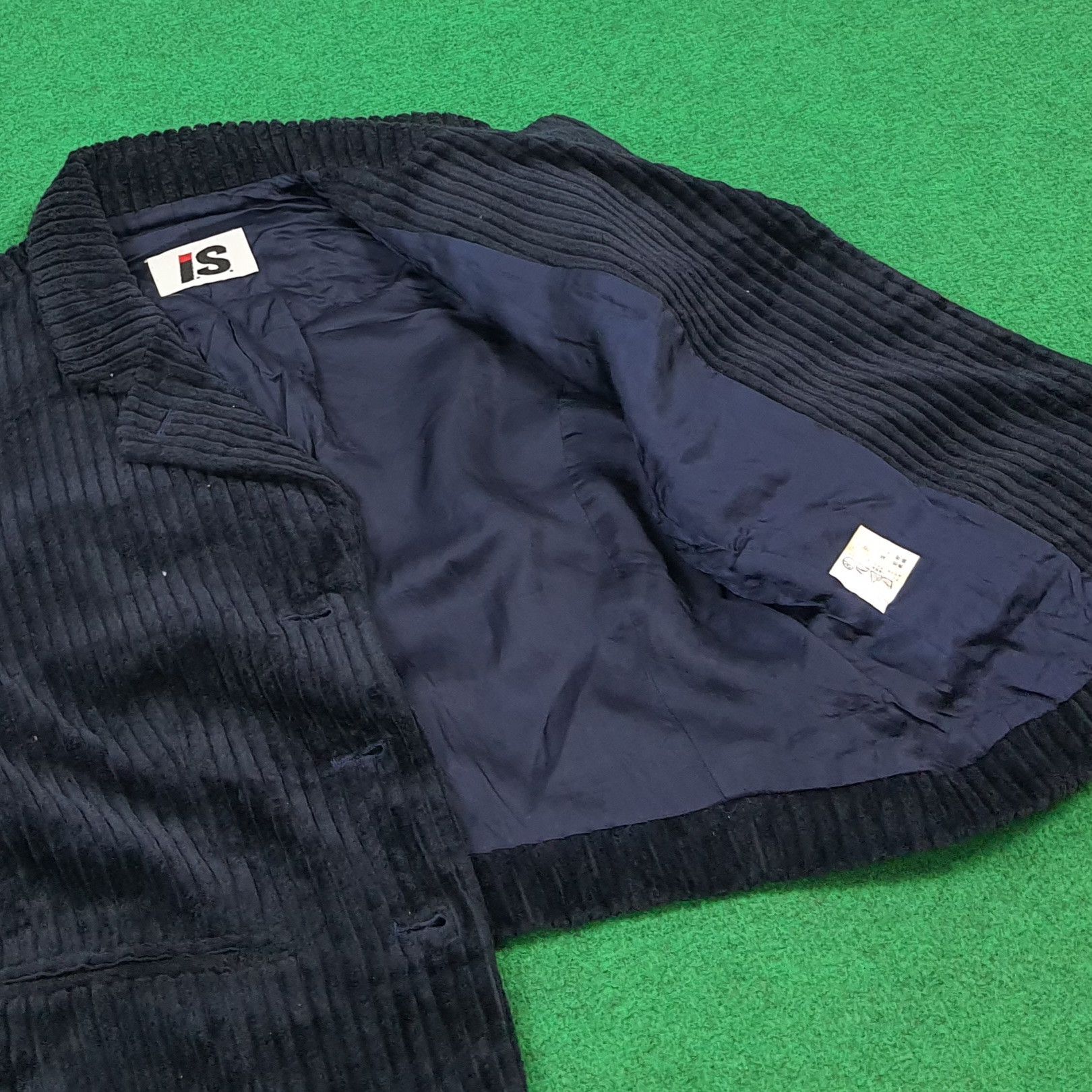 Issey Miyake I.S. Issey Miyake Japan Corduroy Cropped Jacket C303N16 Size M / US 6-8 / IT 42-44 - 5 Thumbnail