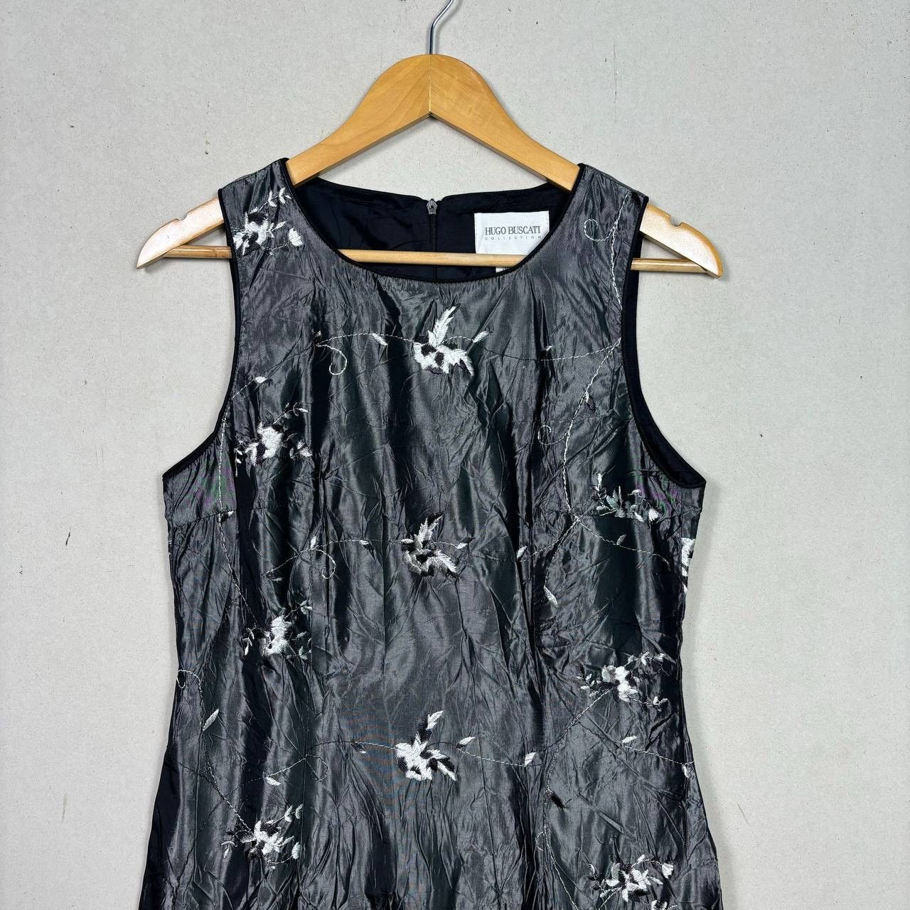 Hugo Hugo Buscati Black Midi Dress Size S / US 4 / IT 40 - 3 Thumbnail