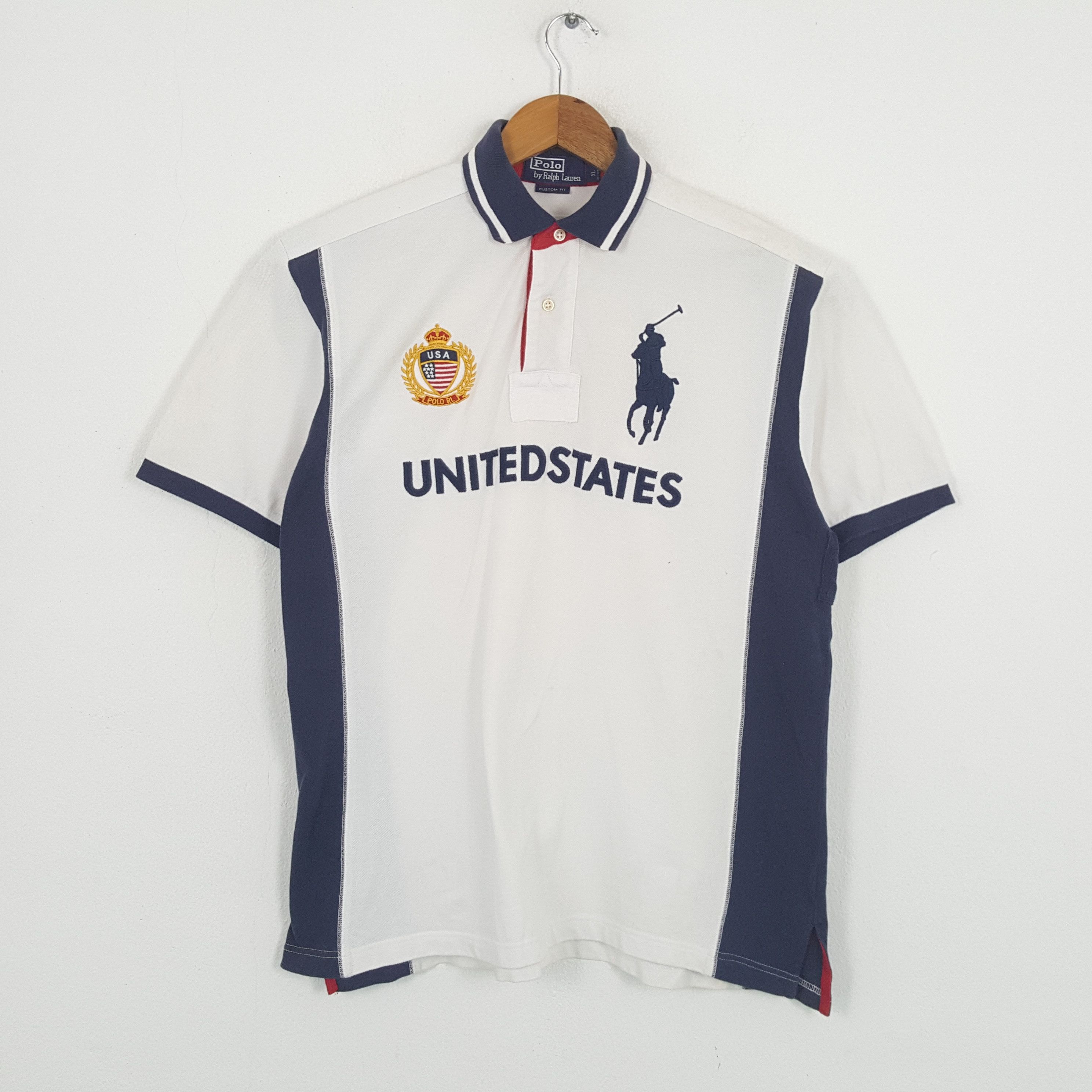 Polo Ralph Lauren × Vintage Vintage POLO by RALPH LAUREN United States Polos Shirt Size US XL / EU 56 / 4 - 1 Thumbnail