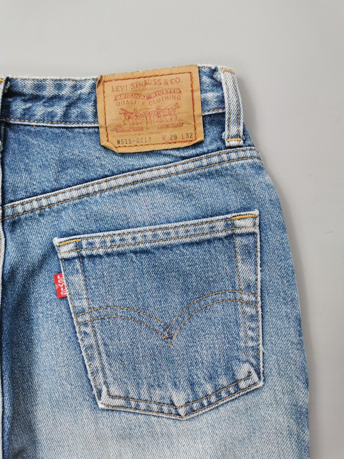 Levi's 90s Vintage Levis W515 Denim Jeans Size 25" / US 0 / IT 36 - 6 Thumbnail