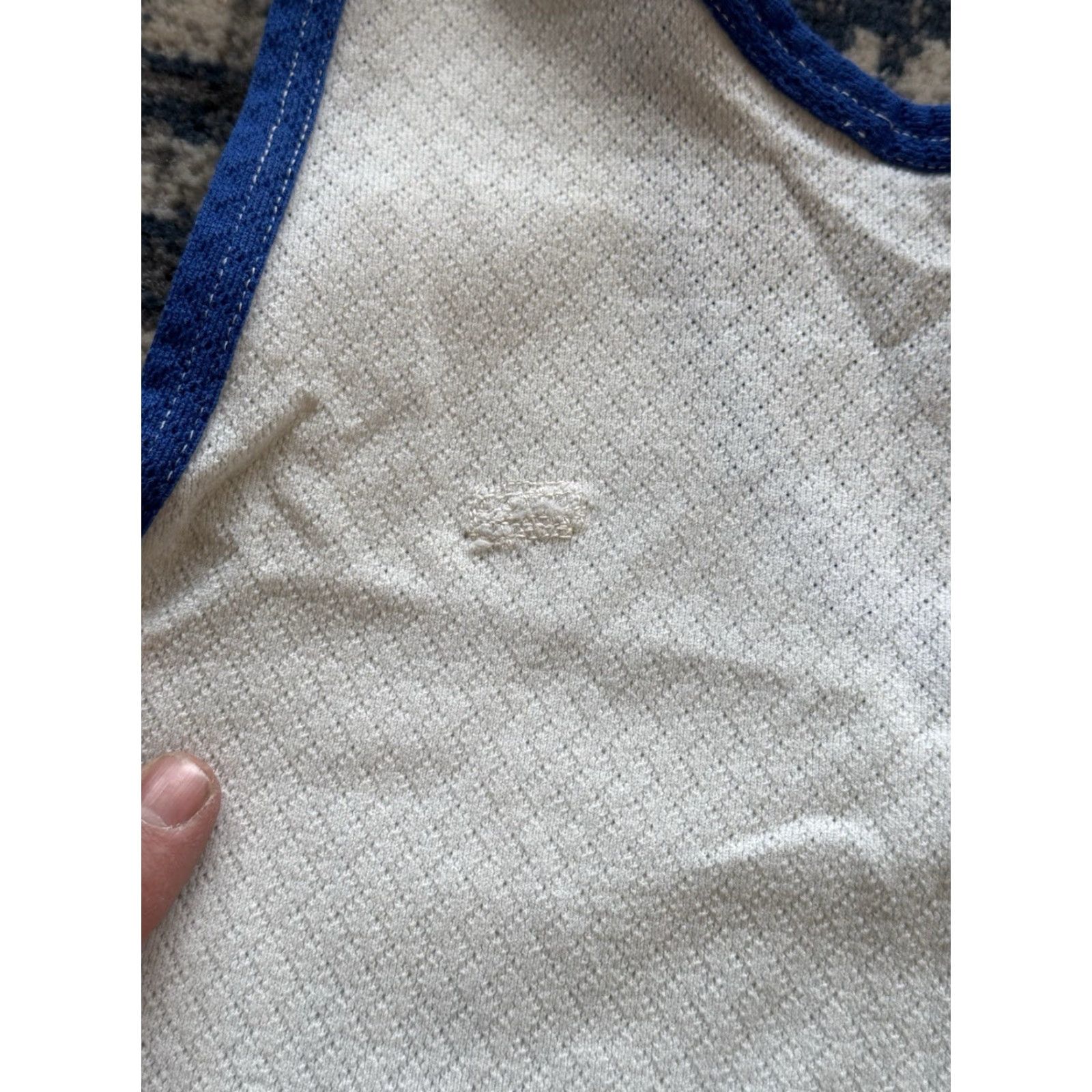 Vintage VINTAGE 1950s Southern Athletic Tank Top Track Singlet Shirt Sleeveless White Nylon M Men 50s Sports Logo Graphic Print Size US M / EU 48-50 / 2 - 6 Thumbnail