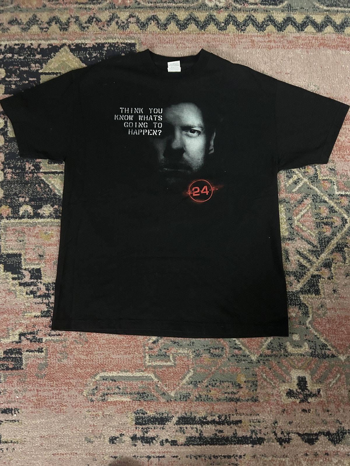 Vintage 2007 Jack Bauer 24 TV Show Promo T-shirt Size US XL / EU 56 / 4 - 1 Thumbnail