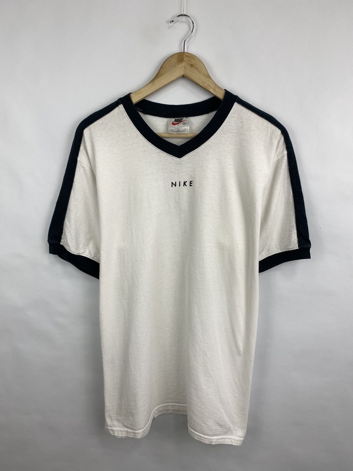 Nike 🇺🇸 Vintage 90s Nike Rare Made in USA T-Shirt Y2K Retro Size US M / EU 48-50 / 2 - 3 Thumbnail