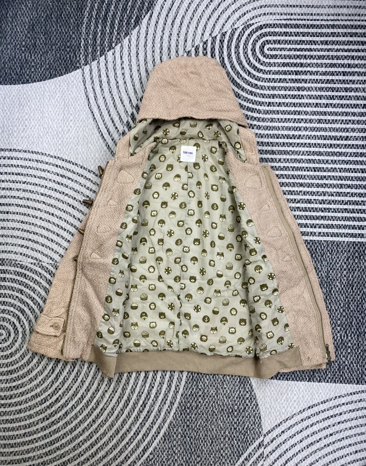 Ne-Net Vintage Ne-net By Issey Miyake Wool Duffle Coat Jacket Size US M / EU 48-50 / 2 - 5 Thumbnail