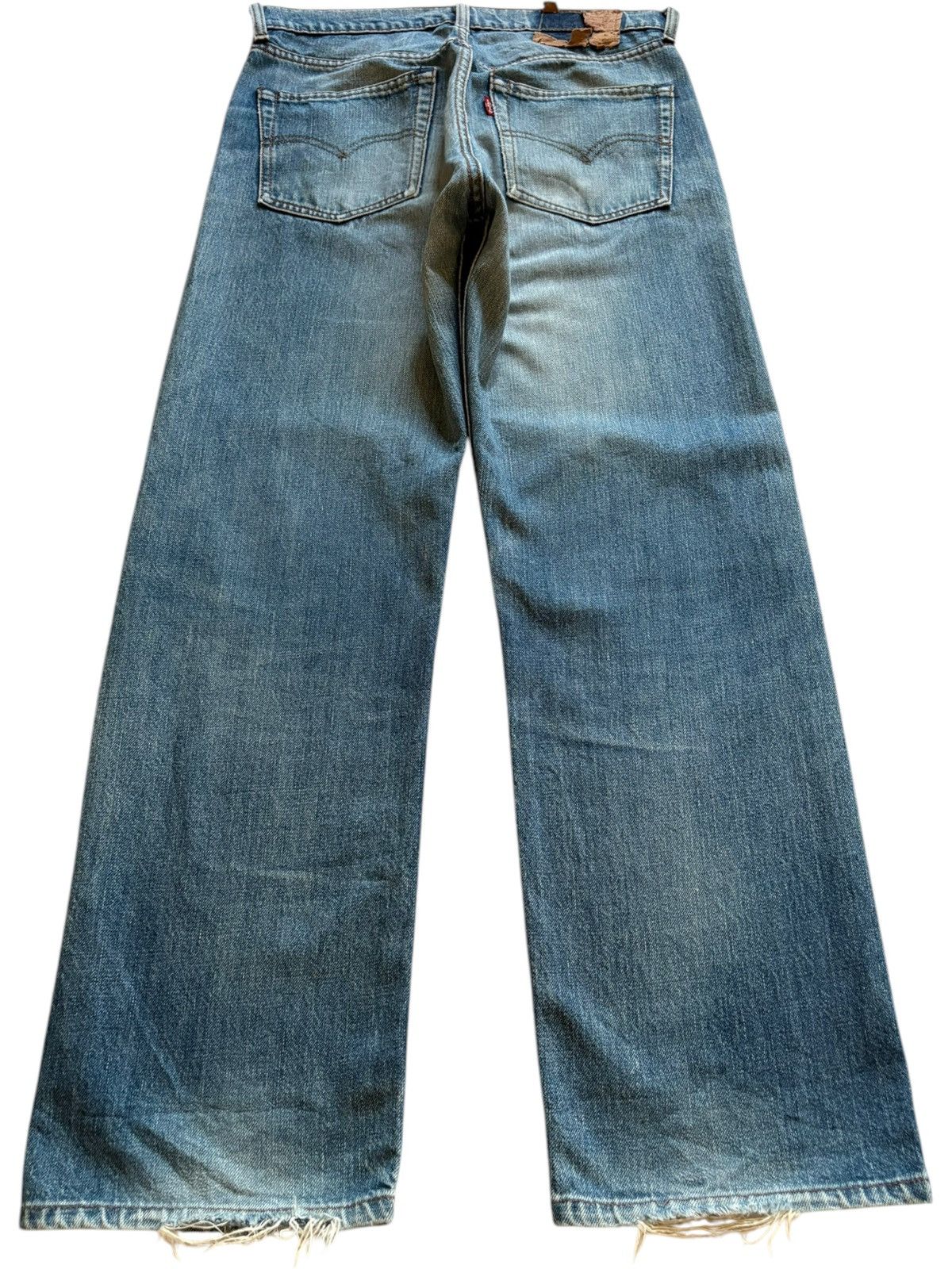 Levi's Vintage 90s Levis 509 Mud Wash Distressed Loose Jeans Size US 30 / EU 46 - 2 Thumbnail