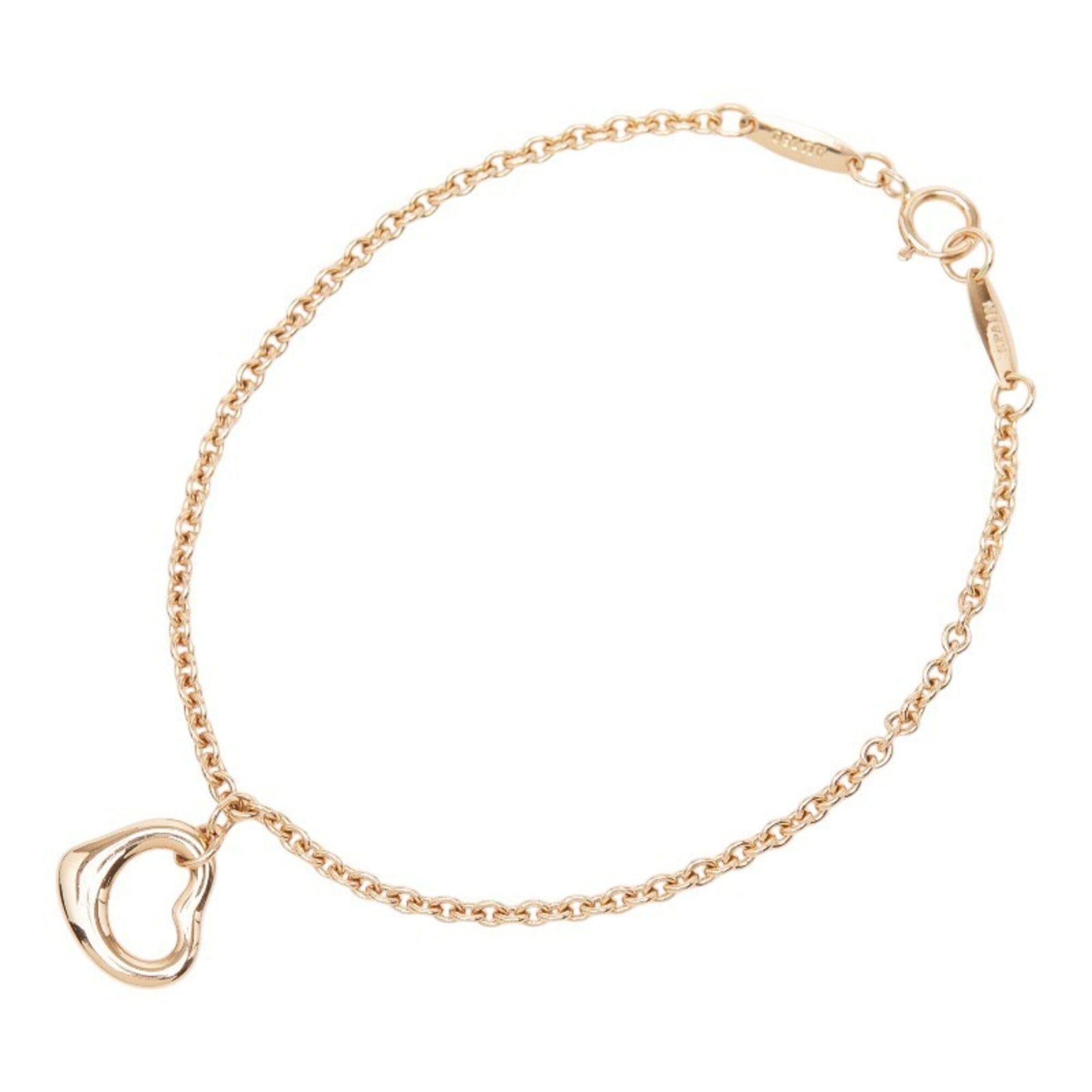 Tiffany & Co. Tiffany & Co. 18K Pink Gold Open Heart Bracelet for Women Size ONE SIZE - 1 Thumbnail