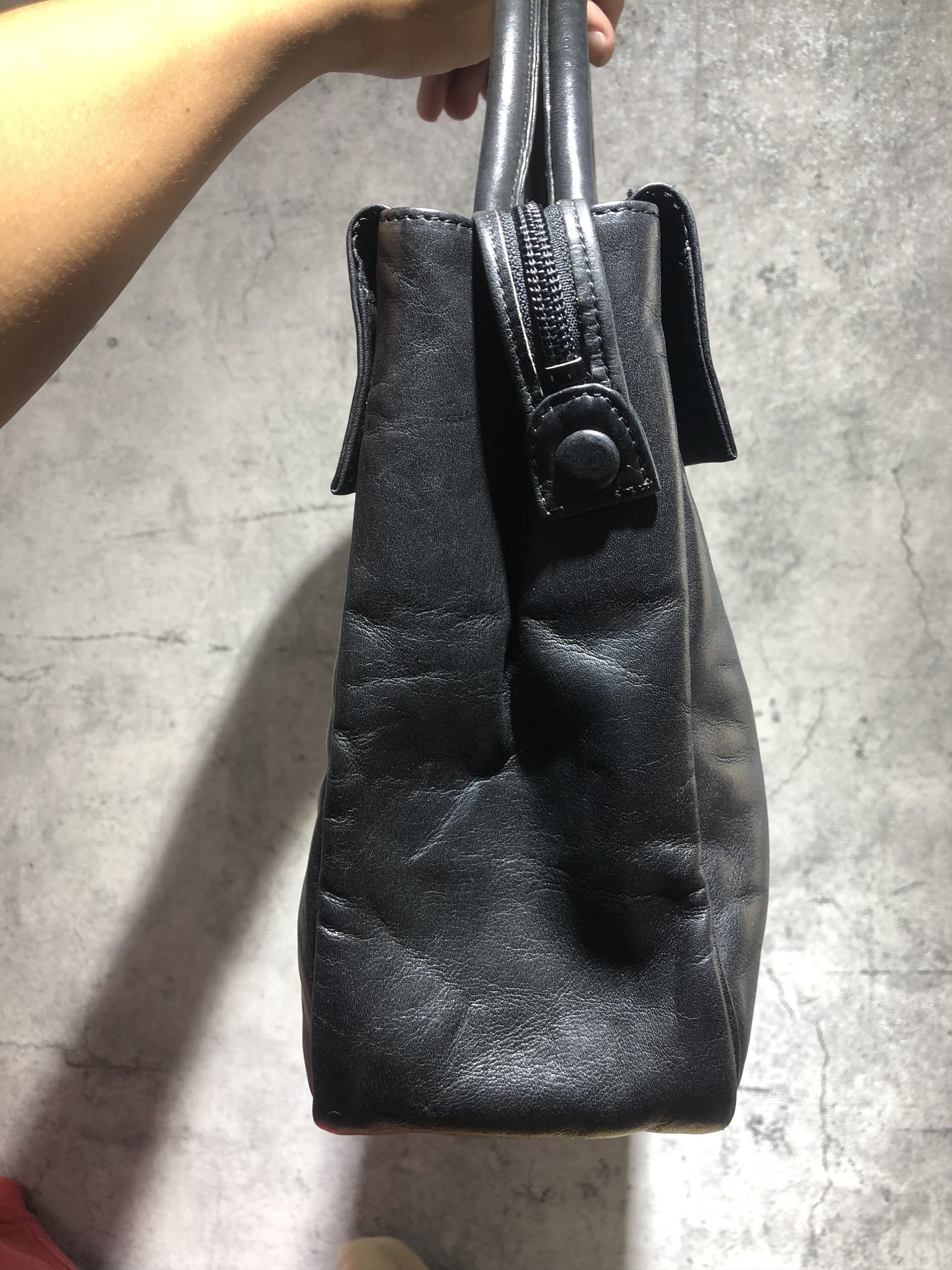 Issey Miyake Vintage iM Product by Miyake Design Studio Leather Briefcase Size ONE SIZE - 7 Thumbnail