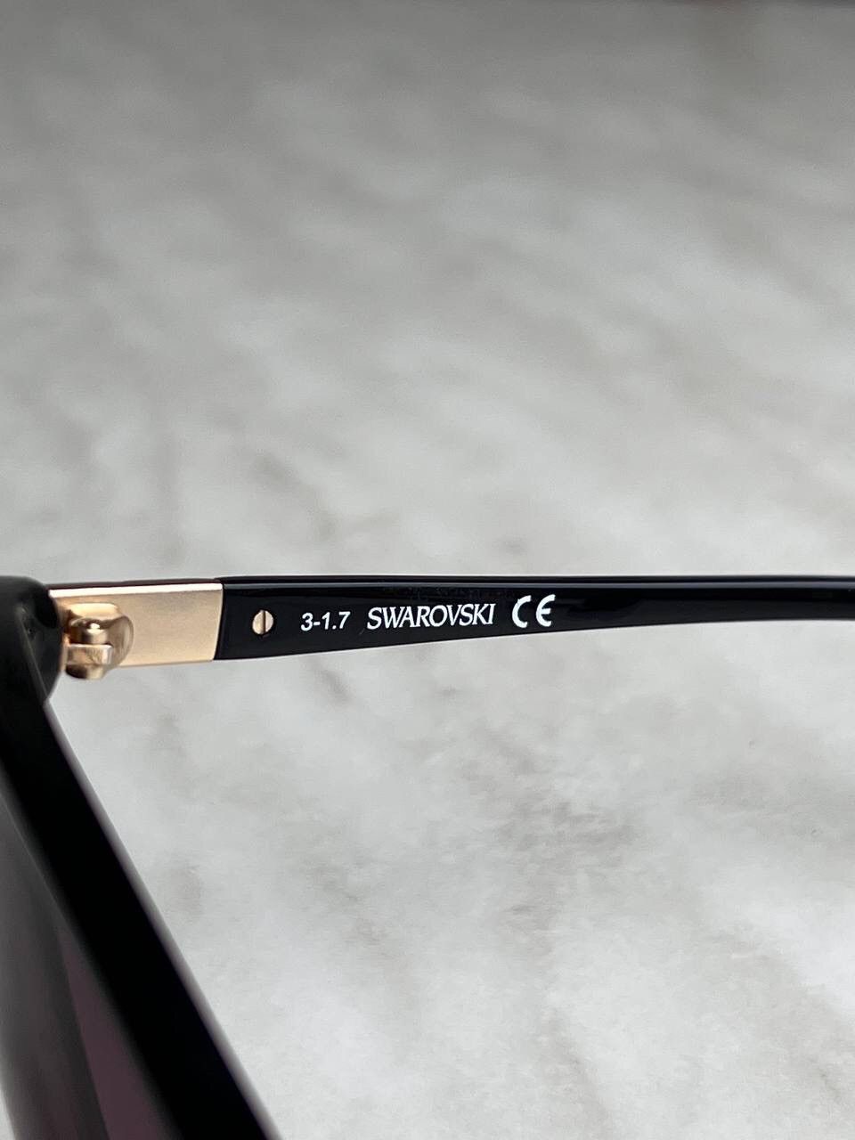 Swarovski Vintage Daniel Swarovski '00s Sunglasses Cat Eye Frame SW117 Size ONE SIZE - 3 Thumbnail