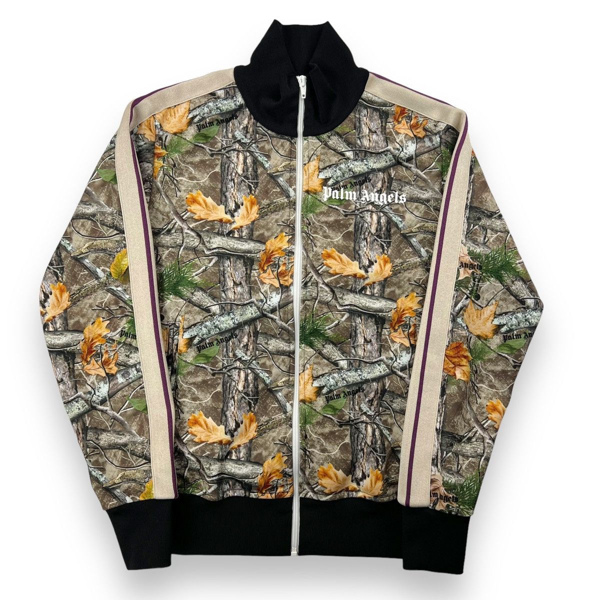 Palm Angels Palm Angels Woodland Camo Track Jacket Size US S / EU 44-46 / 1 - 2 Thumbnail