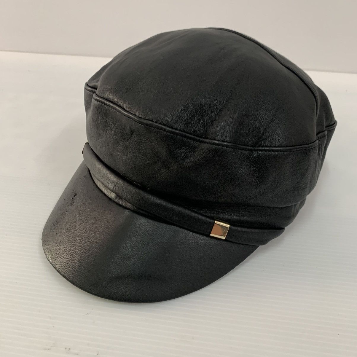 CA4LA CA4LA Leather Black Caps Size ONE SIZE - 1 Thumbnail