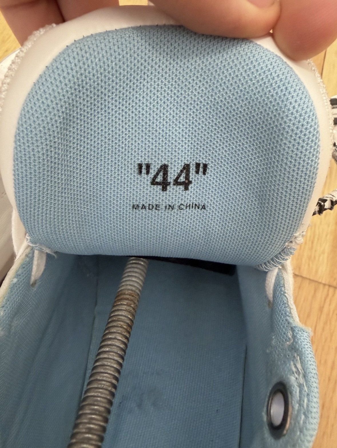 Off-White Off White Out of Office Low 'Light Blue' | SOLID CONDITION Size US 10.5 / EU 43-44 - 12 Thumbnail