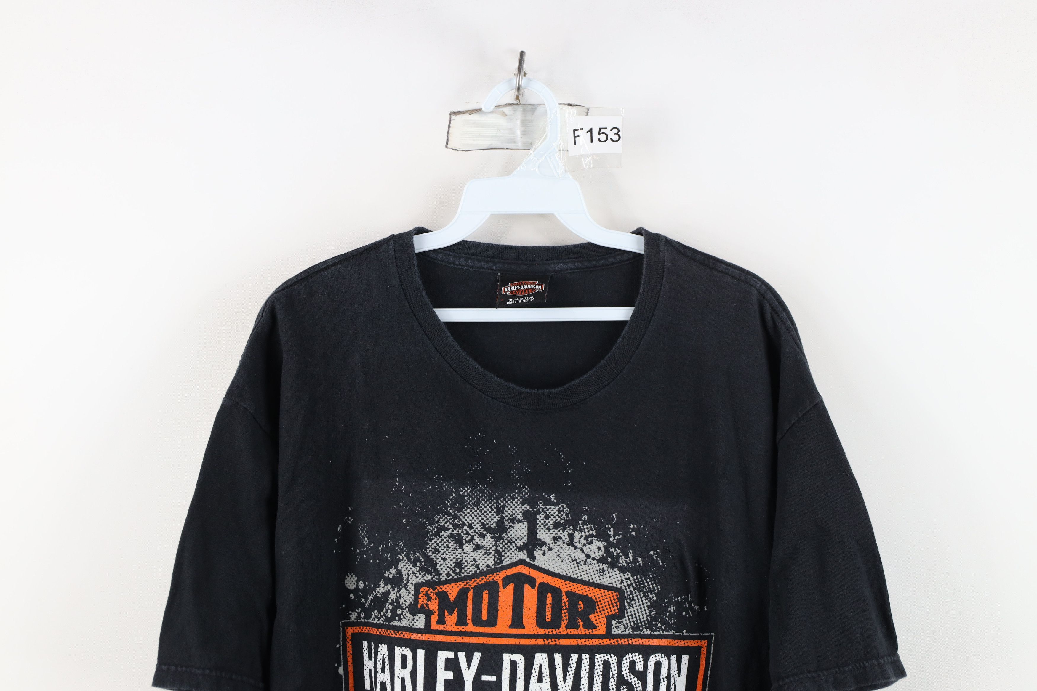 Harley Davidson Vintage Y2K Harley Davidson Spell Out Big Logo T-Shirt Black Size US L / EU 52-54 / 3 - 2 Thumbnail