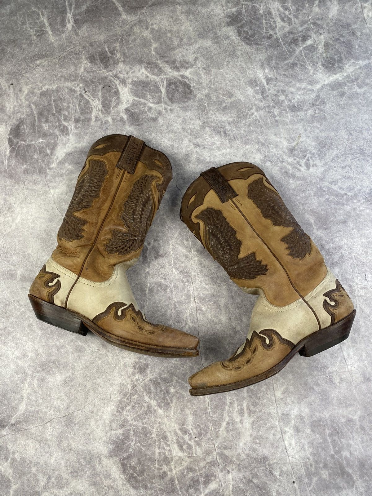 Sancho Boots Sancho Western Cowboy Leather Boots Size: 36 Size US 6 / IT 36 - 7 Thumbnail