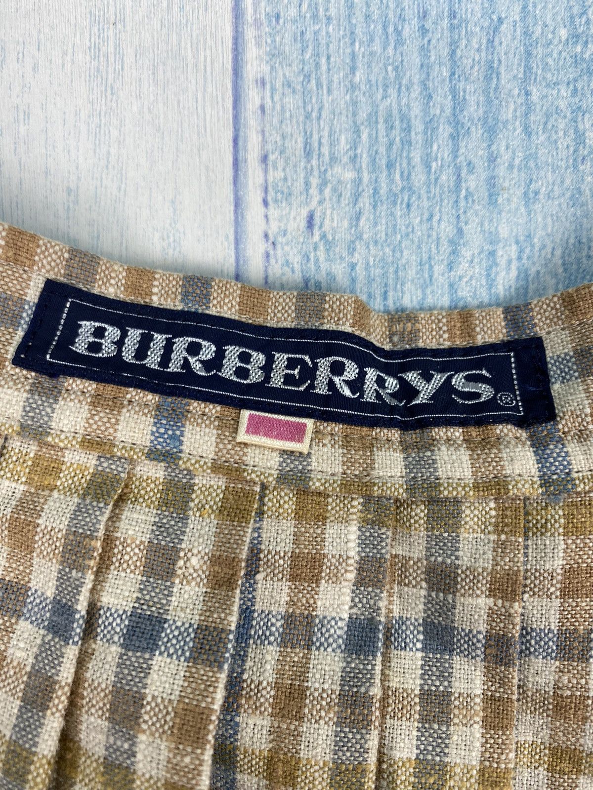 Burberry Vintage Burberrys Tartan Skirts Size 26" / US 2 / IT 38 - 5 Thumbnail