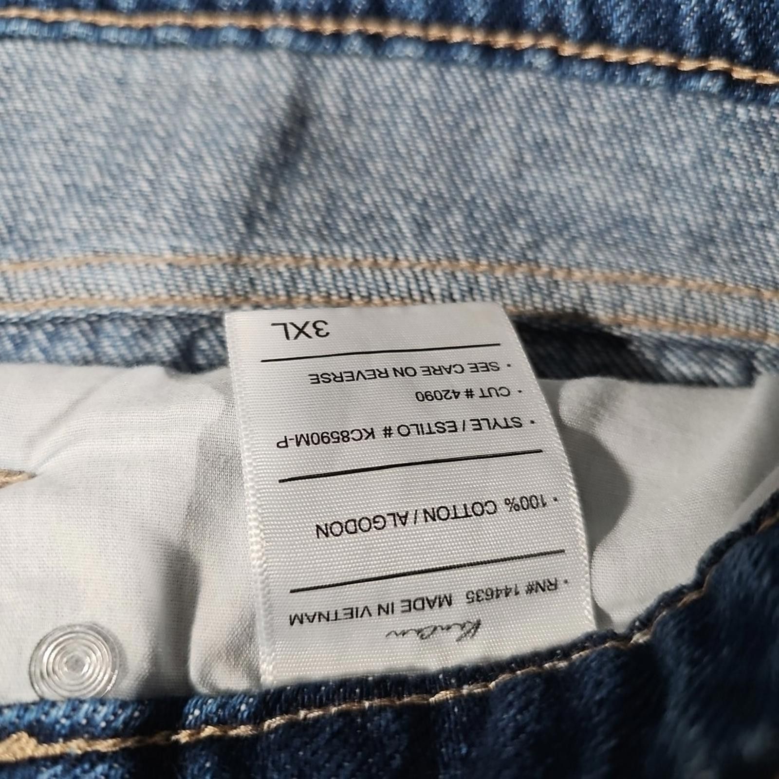 Kancan USA KanCan Los Angeles Destroyed Cutoff Jean Shorts 3XL Size 42" / US 20 - 6 Thumbnail