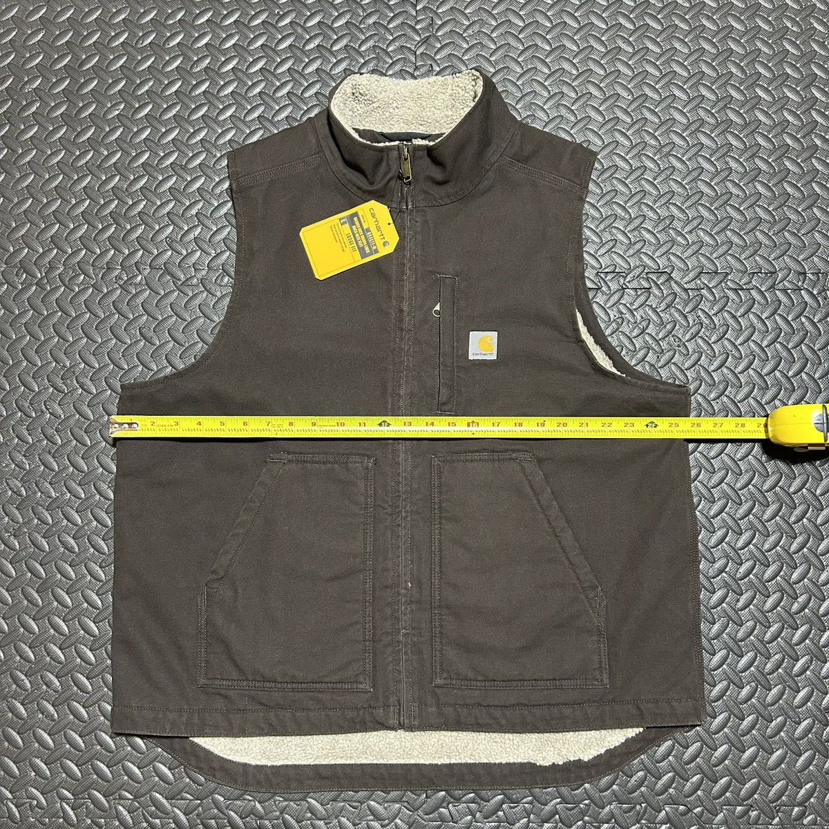 Carhartt Carhartt Sherpa Lined Vest Duck Brown Utility Mens Large NEW Size US L / EU 52-54 / 3 - 7 Thumbnail