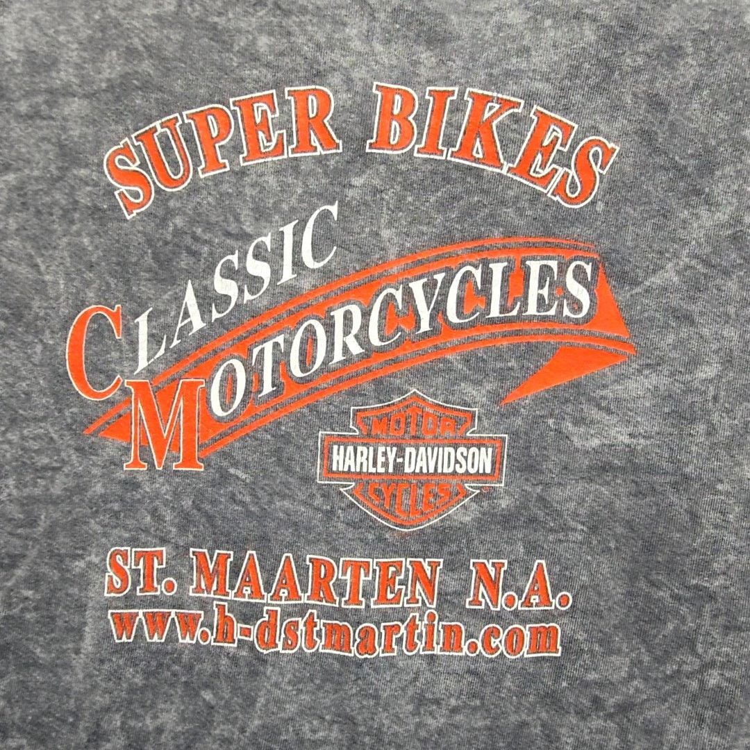 Harley Davidson Harley Davidson Sweatshirt Acid Wash Graphic Gray XL Size US XL / EU 56 / 4 - 8 Thumbnail