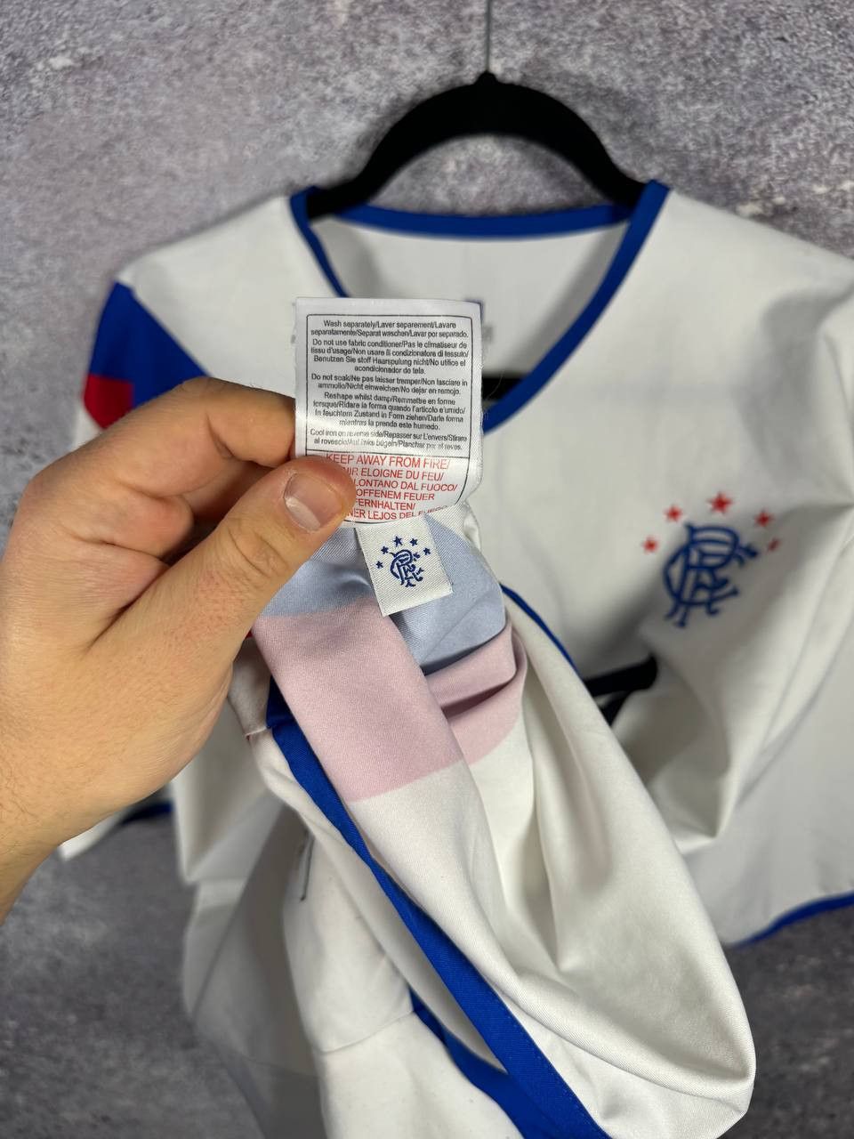 Diadora × Vintage Vintage Rangers 2004/05 Diadora Soccer Jersey Large Size US L / EU 52-54 / 3 - 10 Thumbnail