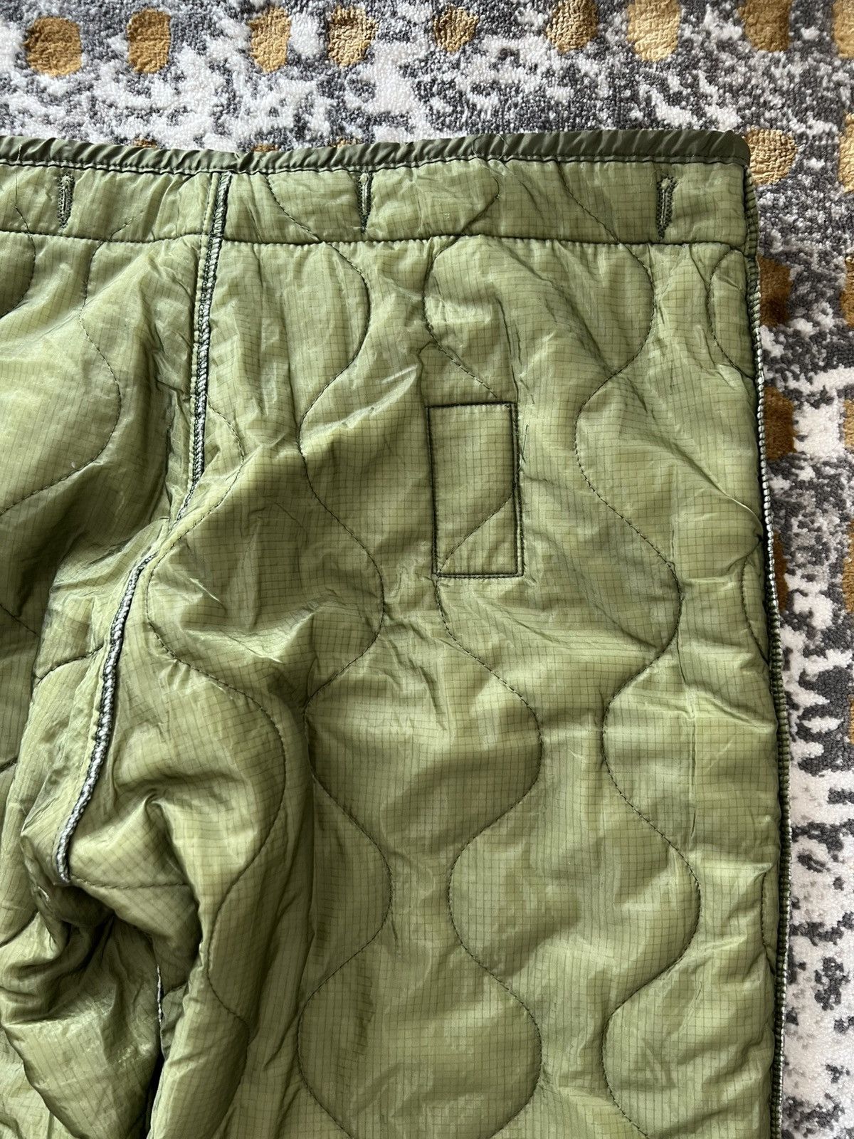 Vintage 80s Guida Clothing liner cold weather trousers nylon quilted Size US 41 - 6 Thumbnail