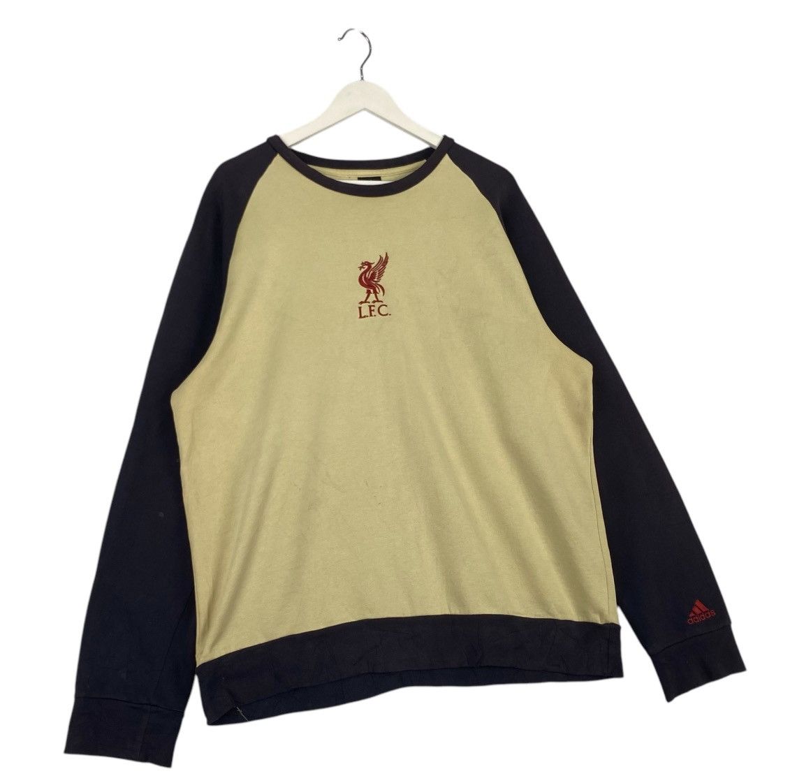 Adidas Vintage Adidas × Soccer Jersey × Vintage adidas Liverpool Size US XL / EU 56 / 4 - 3 Thumbnail