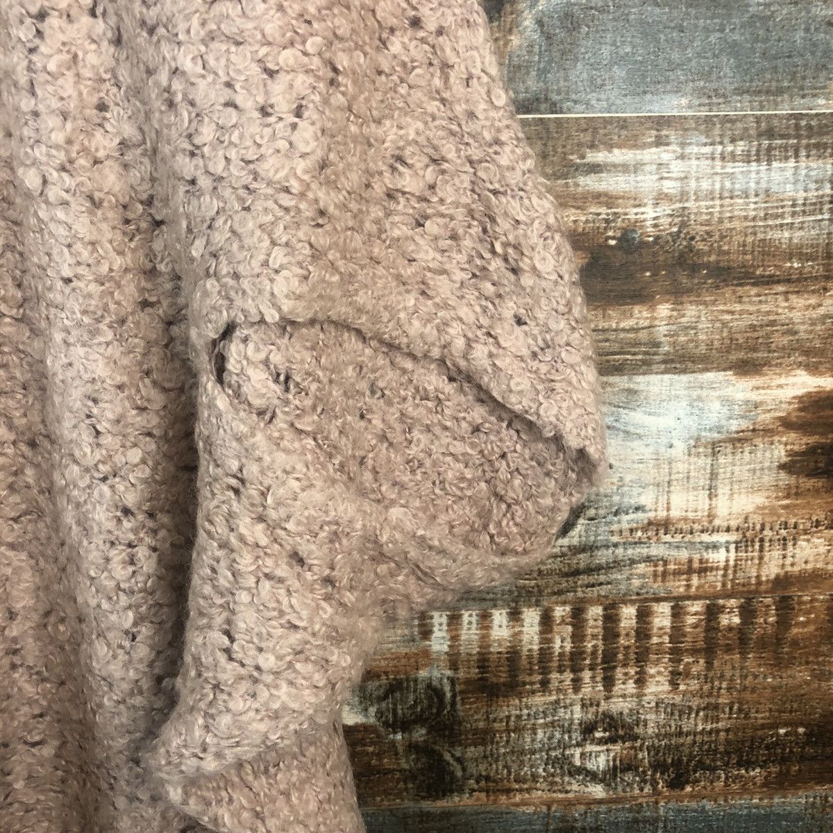 Homespun Knitwear DL Angeli Pink vintage Cardigan Knitwear #C546 Size M / US 6-8 / IT 42-44 - 8 Thumbnail