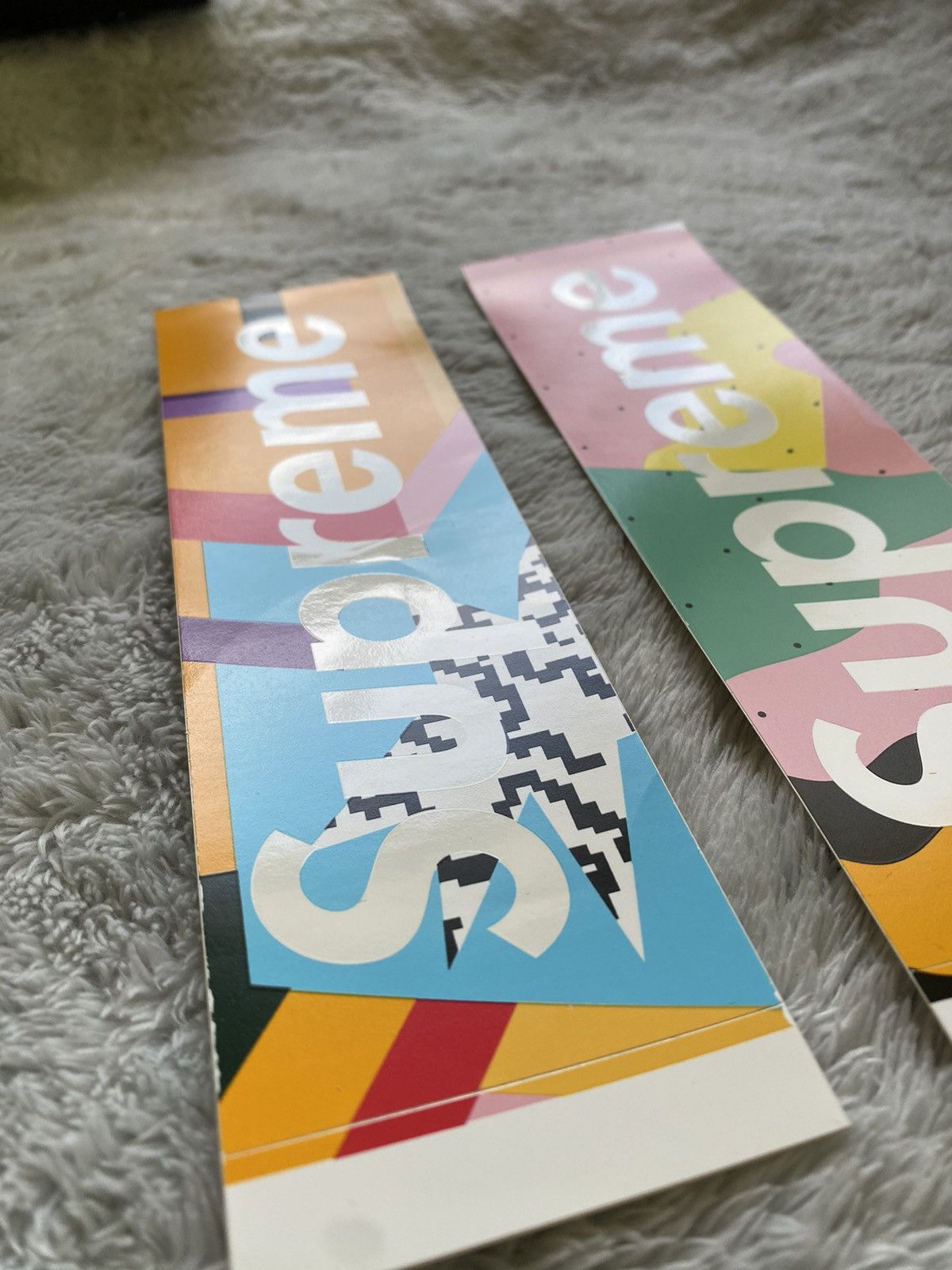 Supreme Supreme mendeni box logo sticker set of 2 authentic Size ONE SIZE - 3 Thumbnail
