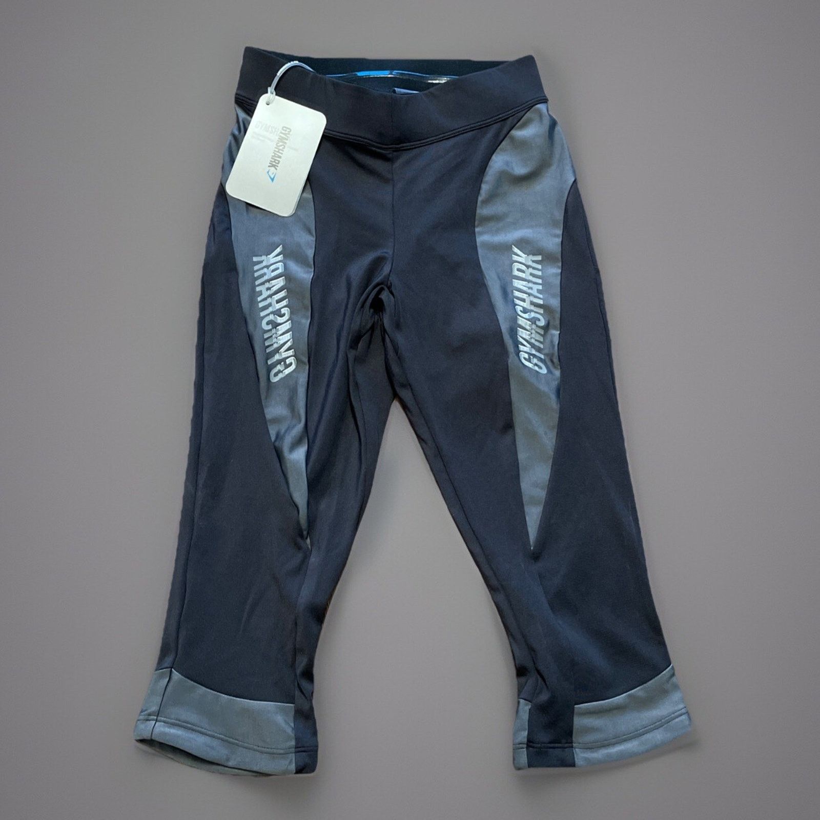 Gymshark New Gymshark Women S Logo Crop Turbo Leggings Sport Fitness Size 28" / US 6 / IT 42 - 1 Thumbnail