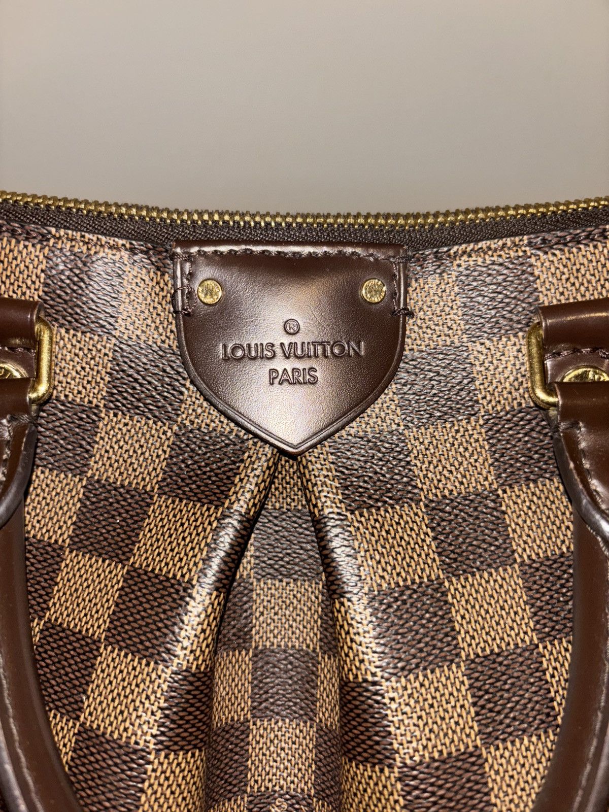 Louis Vuitton Louis Vuitton PM Damier Ebene Siena Canvas GHW Size ONE SIZE - 2 Thumbnail
